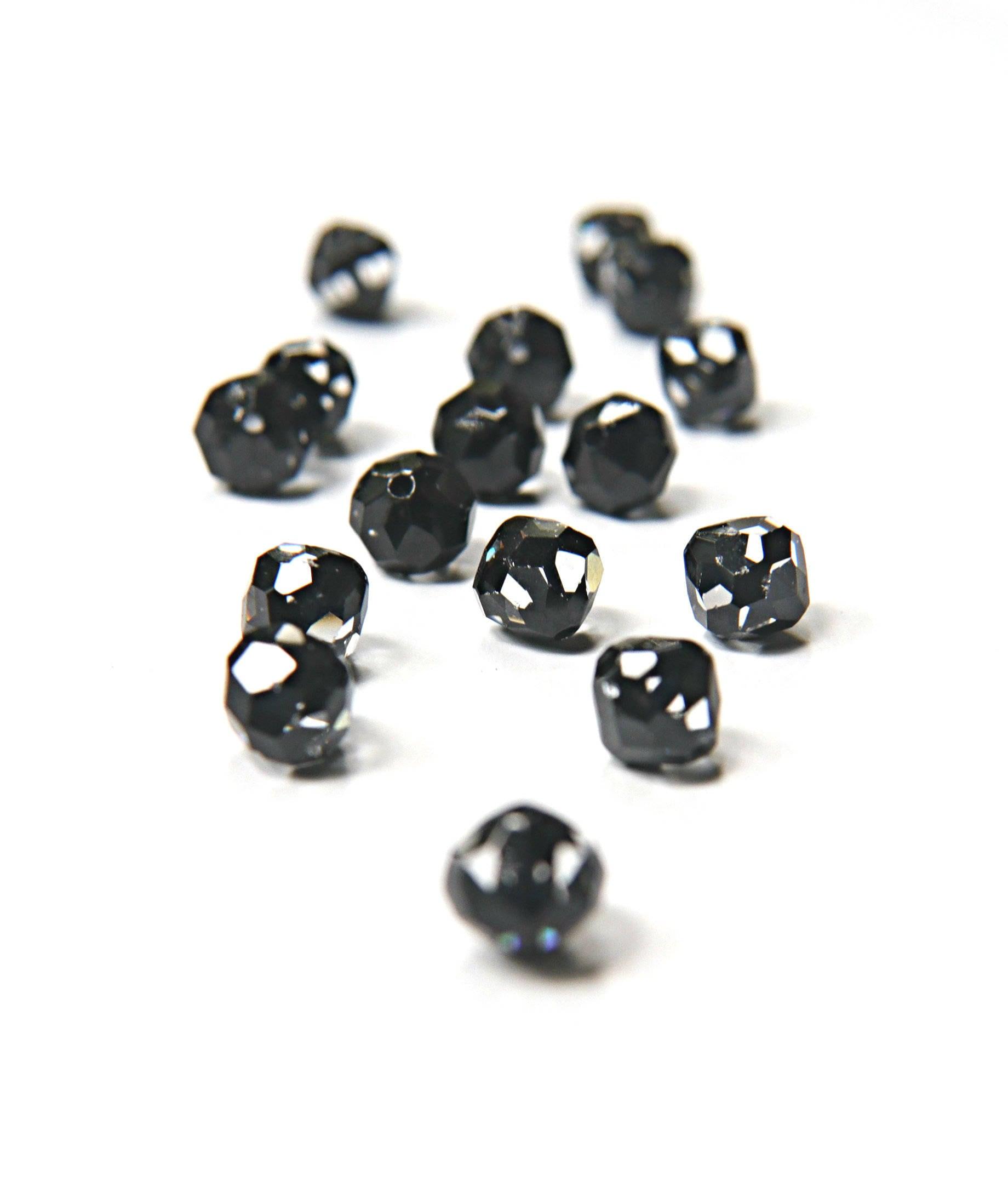 6mm Vintage Swarovski crystal beads, Cosmojet clear faceted article 5309 6/12/36/72/144/288/720 Pieces, PREMIUM rare vintage supplies