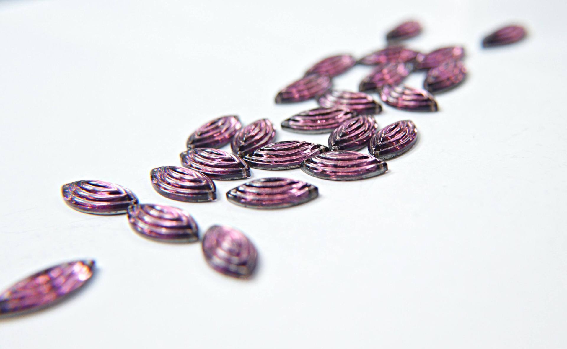 18x9mm Navette Rare Vintage Swarovski Swirl 2 HOLE Sew-On Rhinestones 2/6/12/36 pieces (7 COLORS)