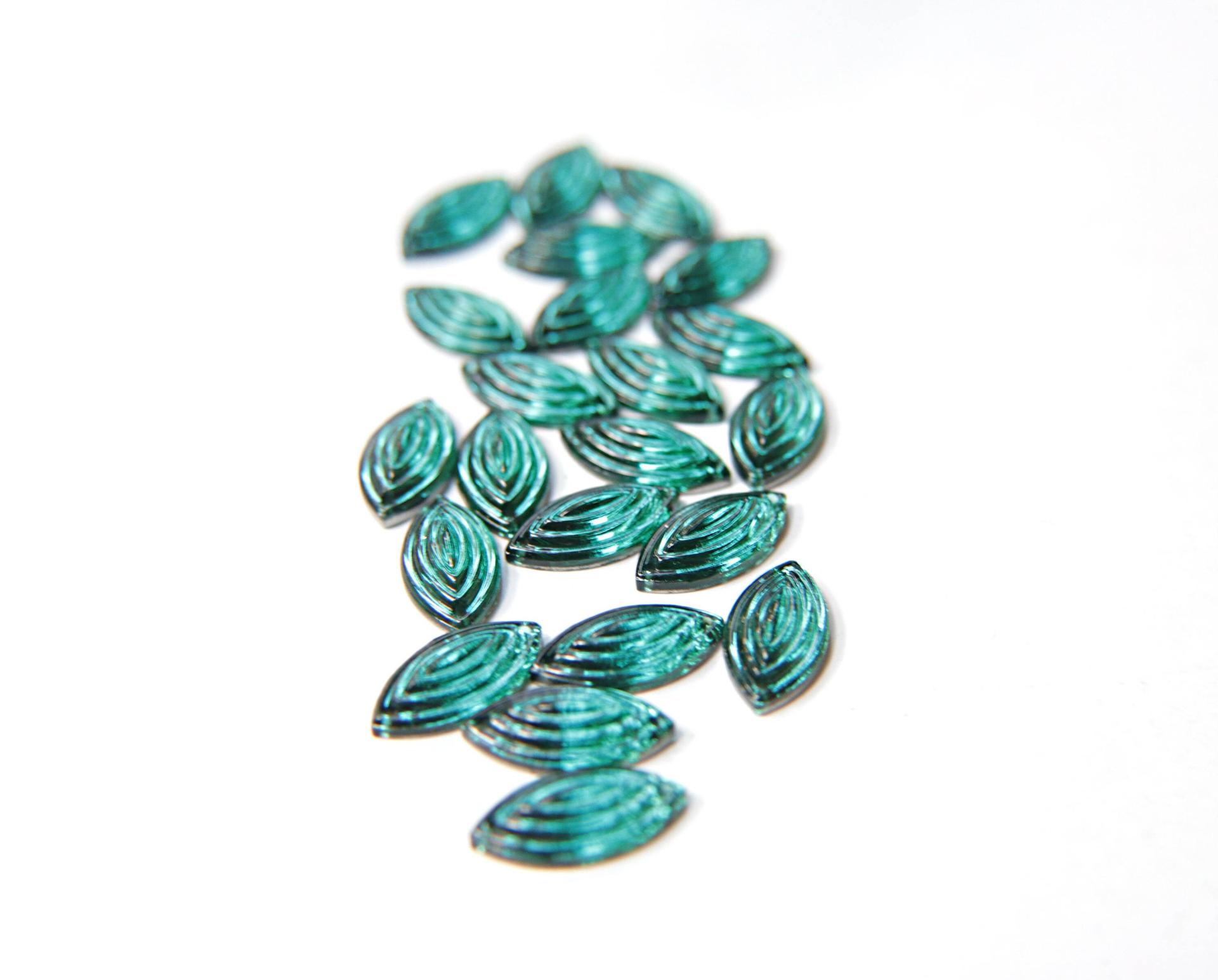 18x9mm Navette Rare Vintage Swarovski Swirl 2 HOLE Sew-On Rhinestones 2/6/12/36 pieces (7 COLORS)