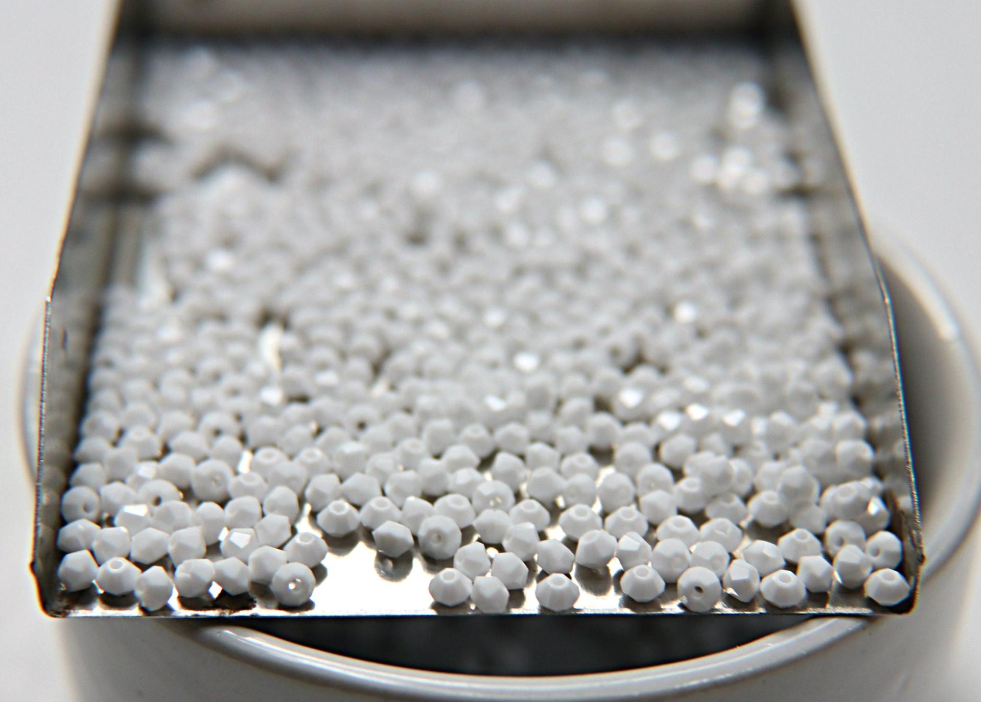3mm Chalk White Rare Swarovski Bicone beads 36/72/144/432/720 Pieces (279) Jewelry findings, embroidery materials, jewelry making, craft