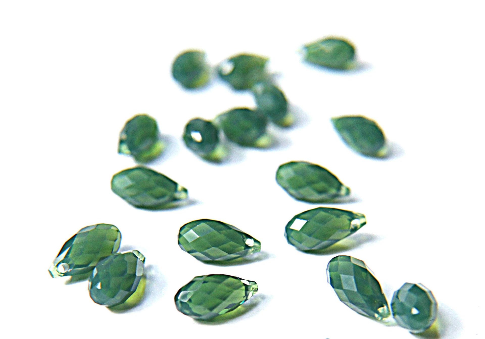 6010 Swarovski Briolette Pendants (4 Colors) 11 x 5.5 MM Fancy Crystal drops 2/6/12/36 Pieces vintage findings, jewelry making, craft supply