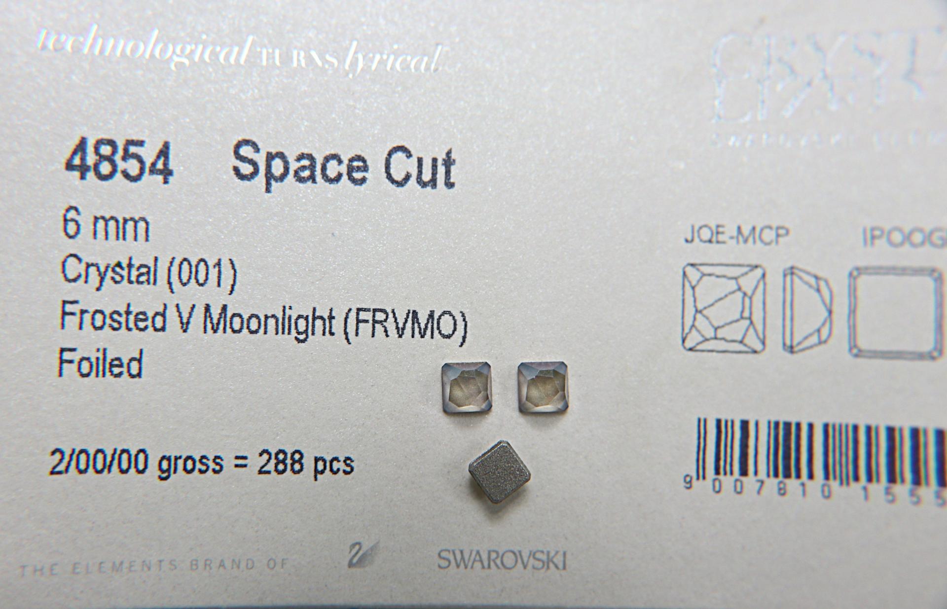 SWAROVSKI 6MM #4854 Space Cut Fancy Stone in 2 Colors 6/24/72/144 Pieces Nail art decoration, craft supplies, wedding decorations, sparkles