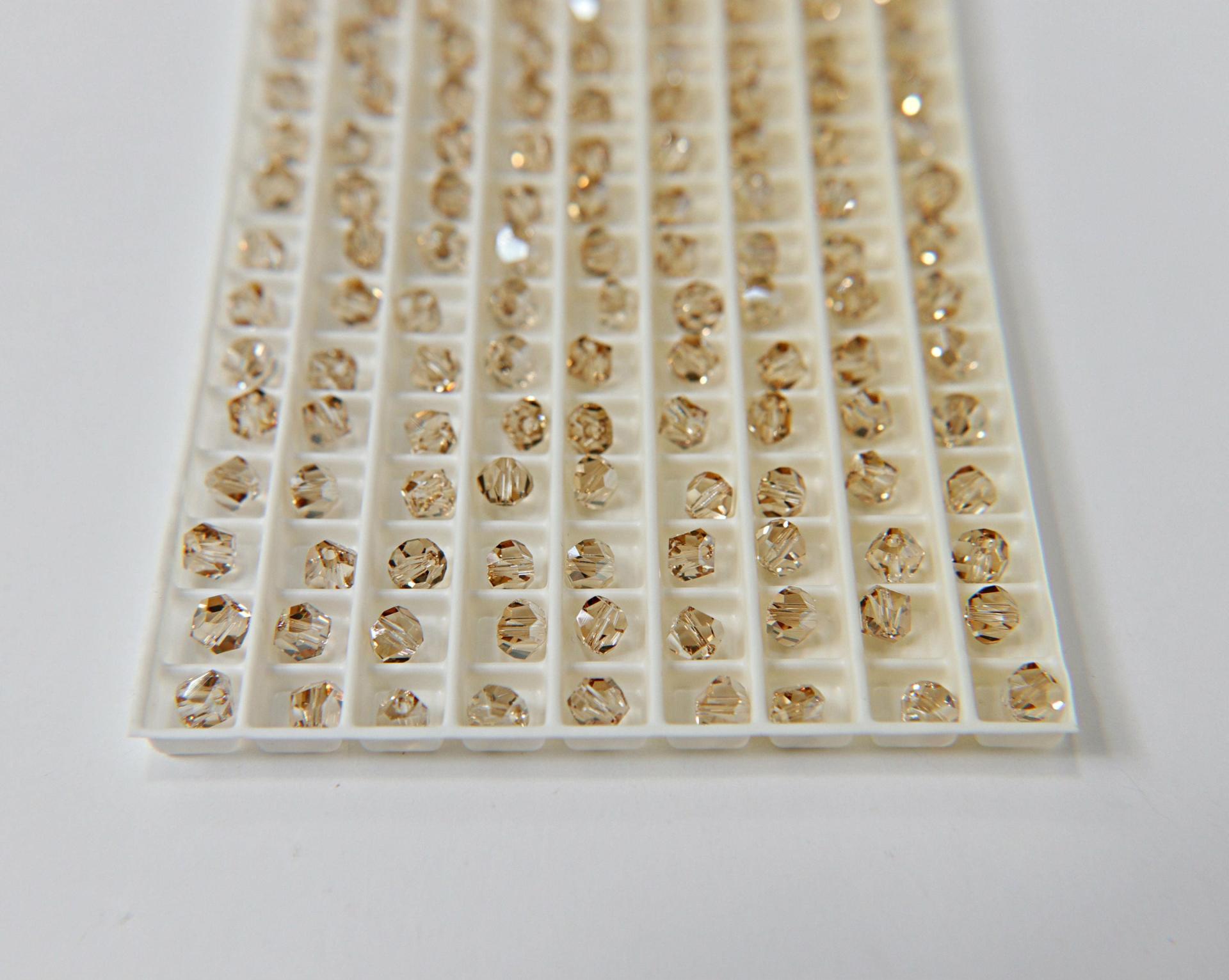 Swarovski 5603 4mm Graphic Cube Crystal 12/36/72/144/288 Pieces Crystal/AB/Golden Shadow PREMIUM MATERIALS, vintage findings, wedding