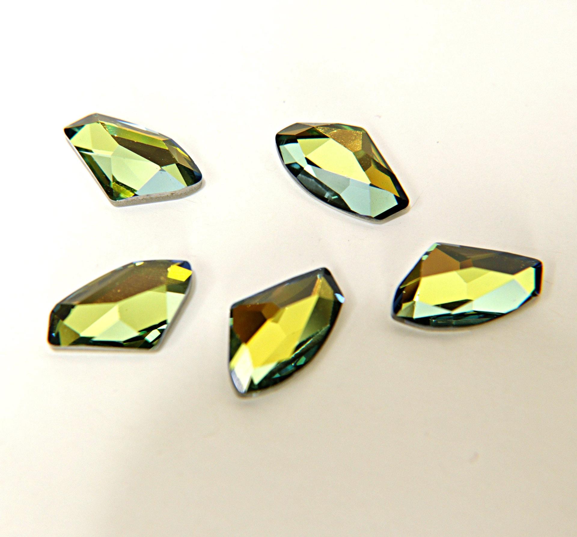 SWAROVSKI 4756 Galactic Flat Fancy Stone 19X11.5MM Crystal/Sahara/Crystal Copper/Jet 2/6/24 Pieces