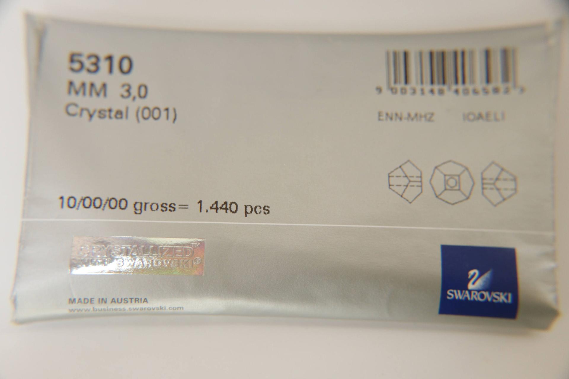 Swarovski 5310 3mm Simplicity 12/36/72/144/288 Pieces Crystal/AB/ premium supplies, jewelry making beads, embroidery rare materials, bijoux