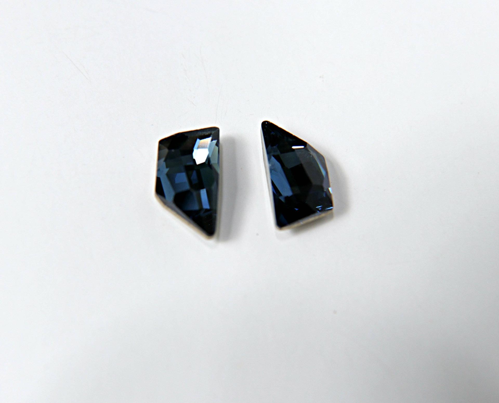 SWAROVSKI Fancy Stone 19X9 MM Crystal/Antique Pink/Montana 2/6/24 Pieces
