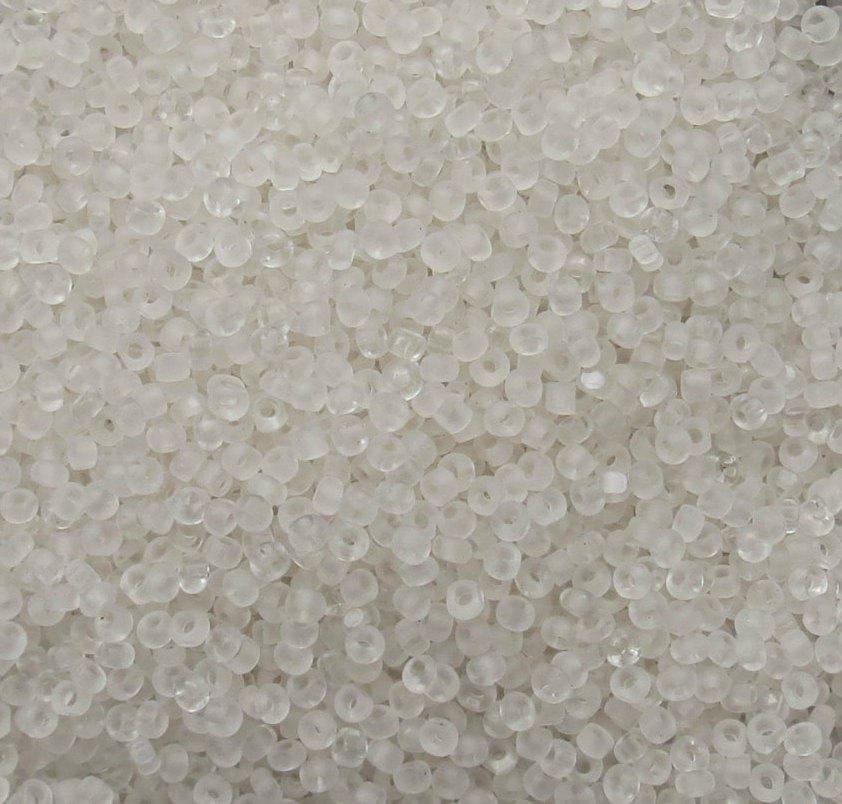 13/0 Charlotte Cut Beads Frosted Crystal 5/10/20/50/250/500 Grams craft supplies, jewelry making, embroidery materials, vintage findings