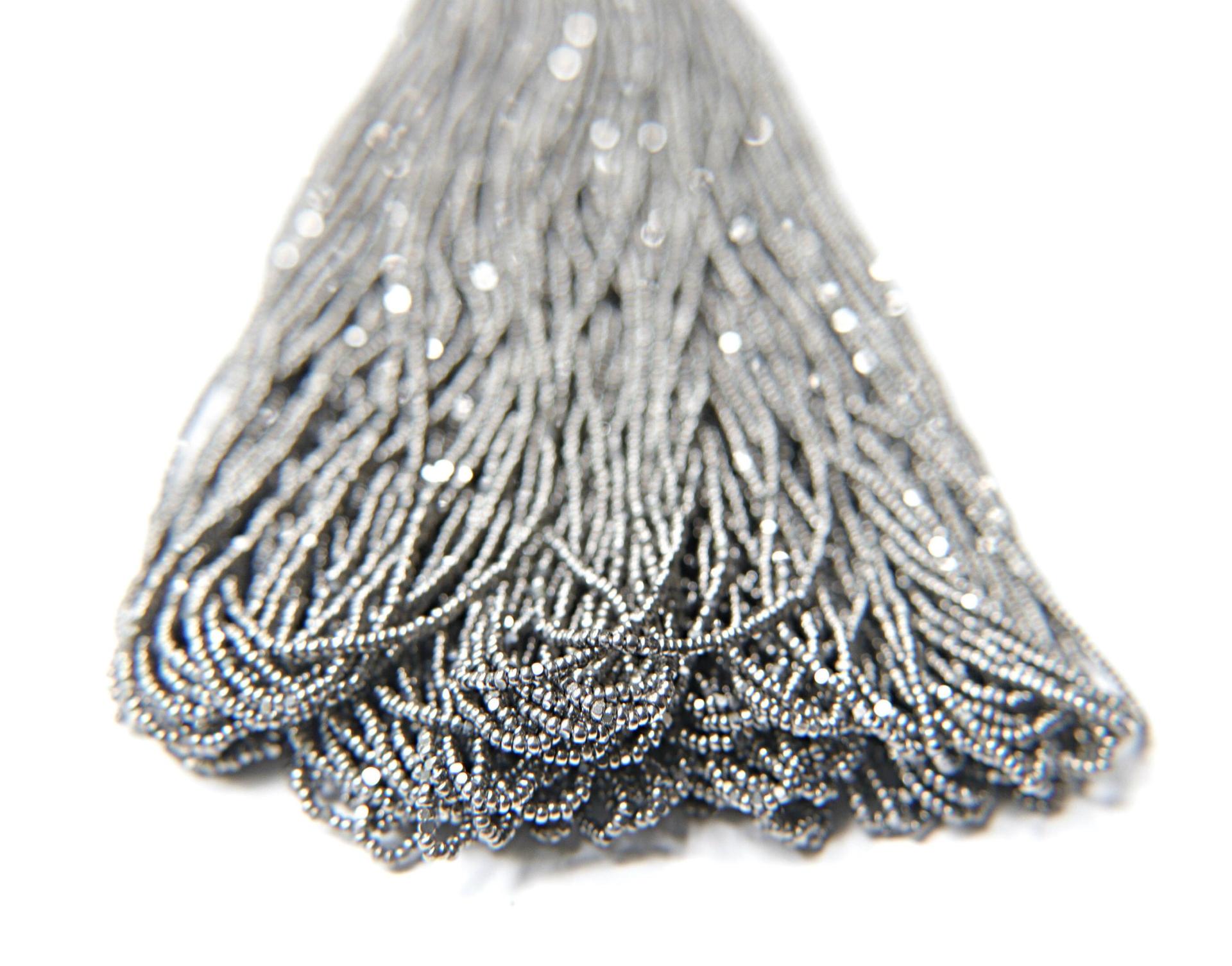 13/0 Charlotte True Cut Beads Gun Metal 5/10/20/50/250/500 Grams craft supplies, jewelry making, PREMIUM materials, vintage rare beads