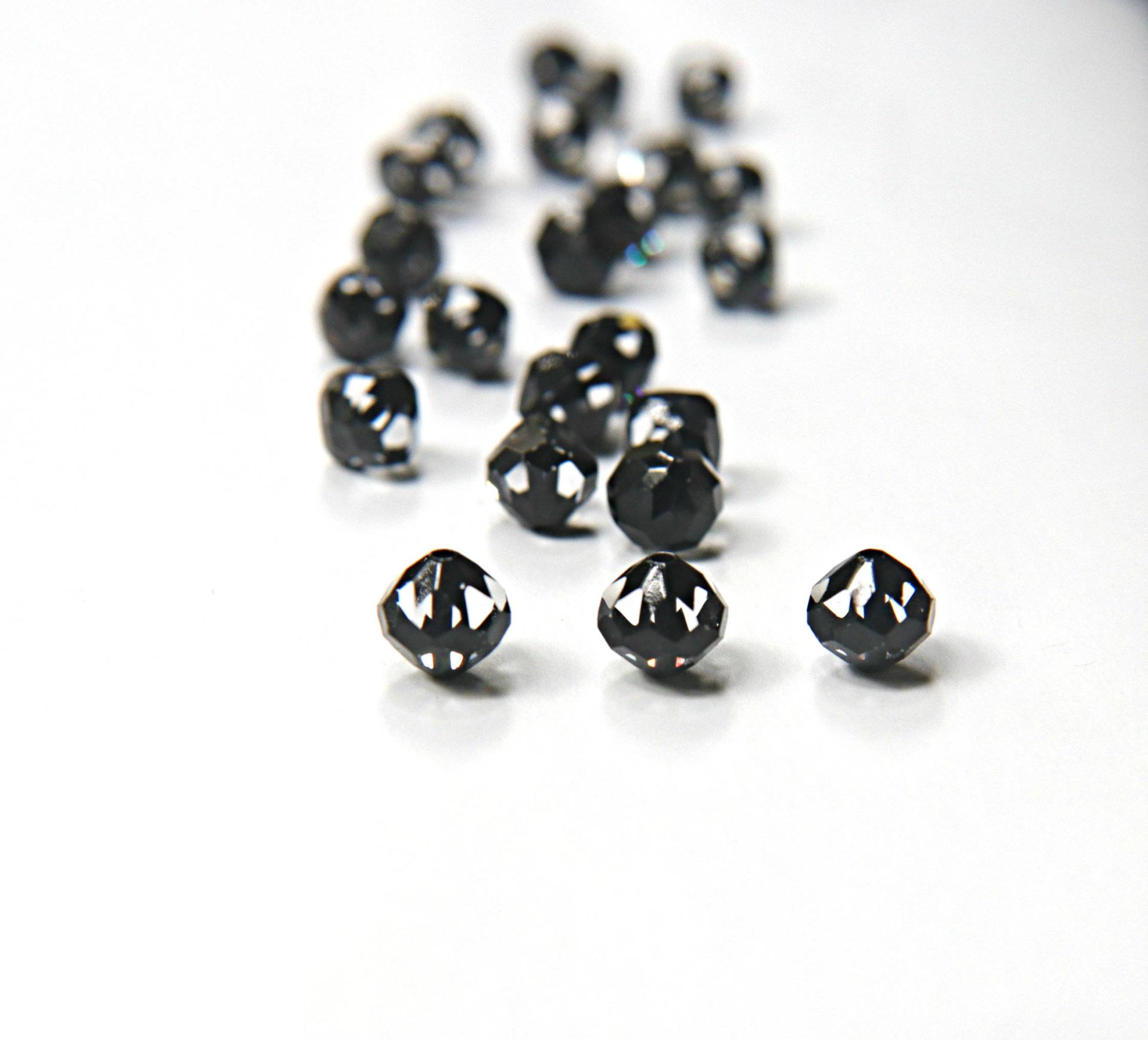 6mm Vintage Swarovski crystal beads, Cosmojet clear faceted article 5309 6/12/36/72/144/288/720 Pieces, PREMIUM rare vintage supplies