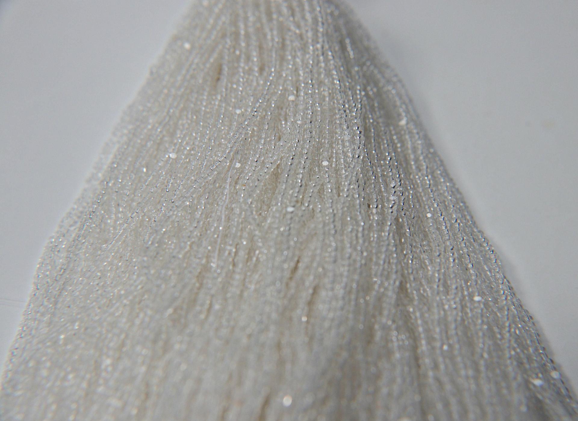 13/0 Charlotte Cut Beads Crystal 00050 Hanks 1/5/25/50/100 Hanks 1.6mm, PREMIUM SEED Beads, jewelry supply, vintage rare bead