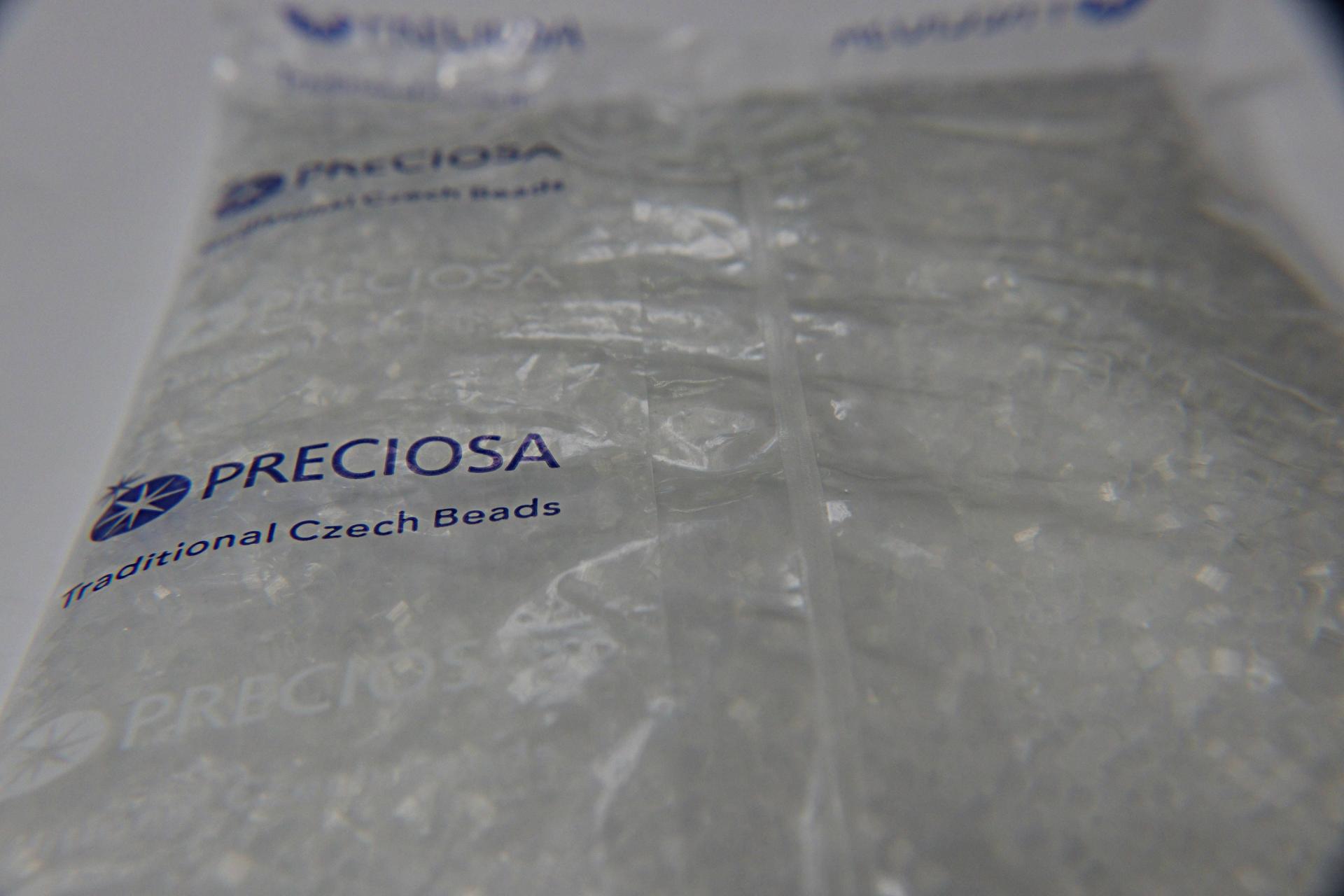 11/0 2 Cuts Satin White Preciosa Czech Beads 50/100/500 Grams Jewelry making beads, vintage beads, premium, supply, wedding embroidery, rare