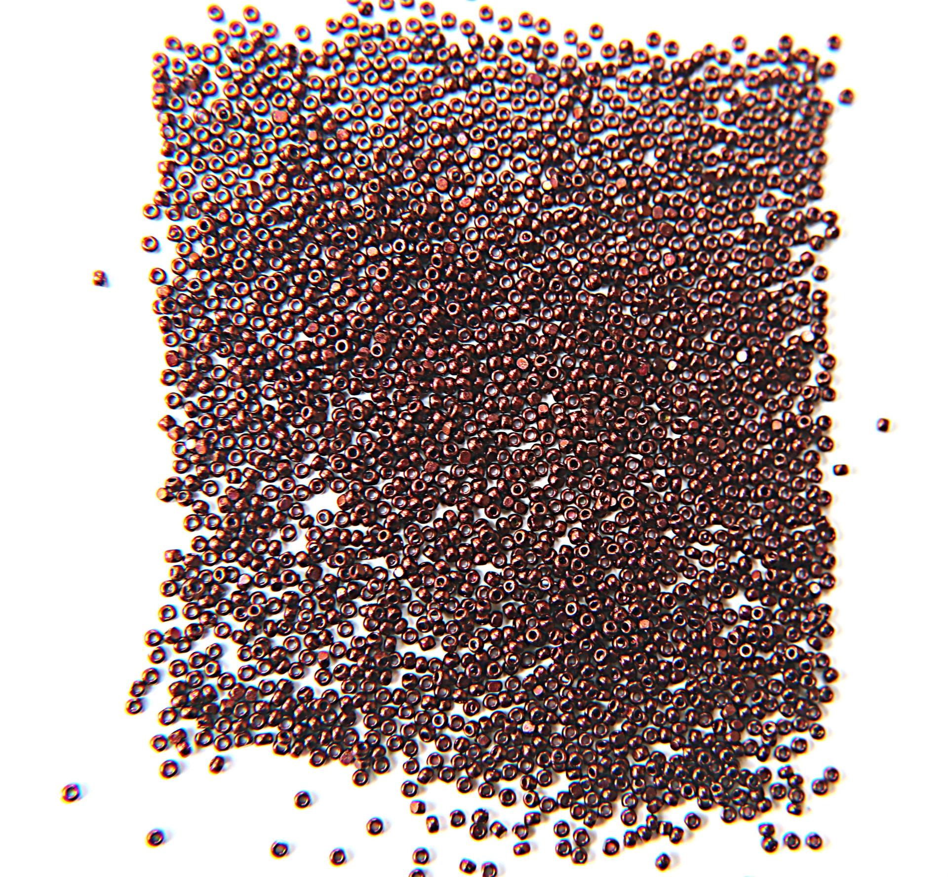 11/0 Charlotte true Cut Beads Raspberry Dark Metallic 10/20/50/250/500 Grams 1300 Pieces Metallic embroidery materials, jewelry making