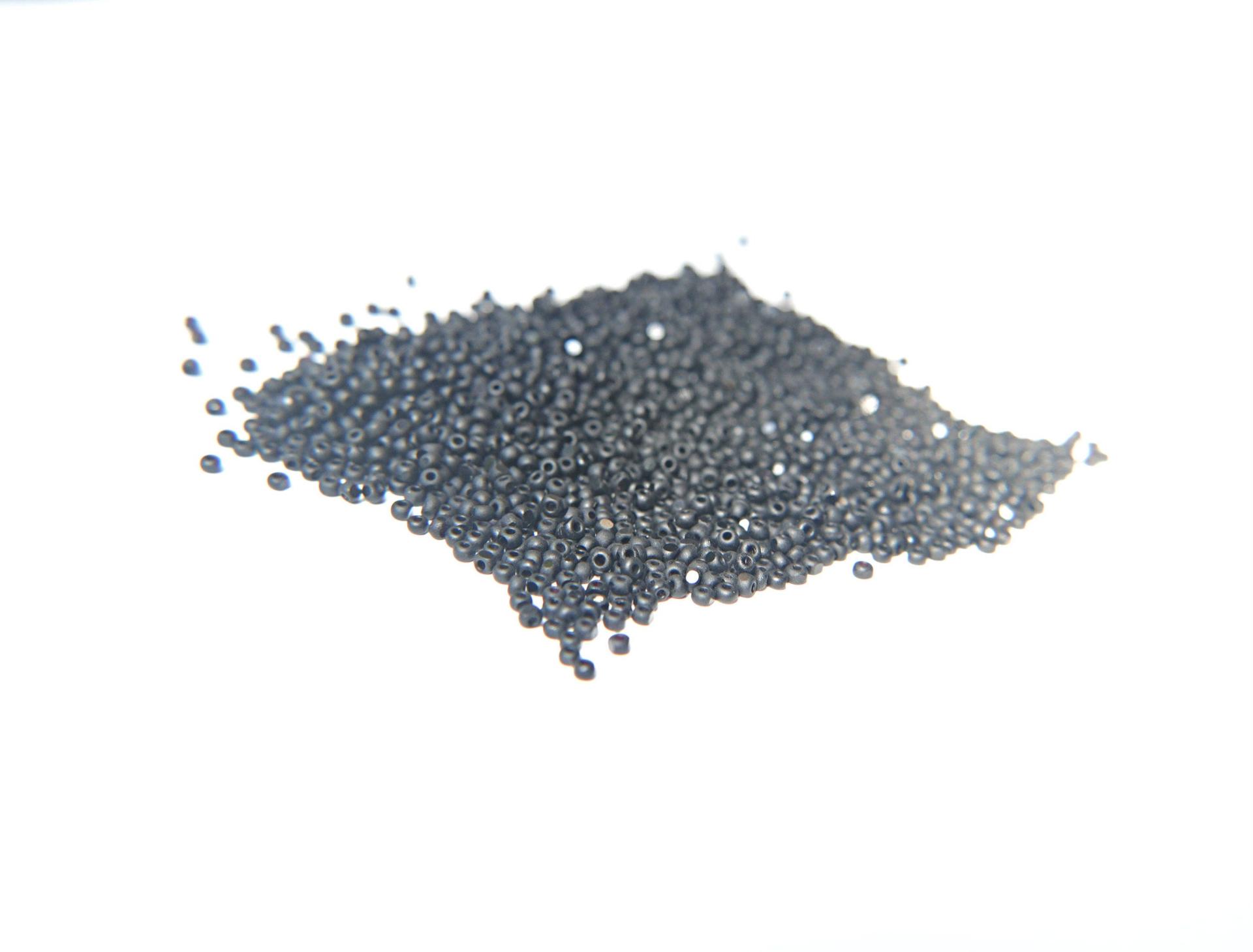 11/0 Charlotte true Cut Beads Matt Black 10/20/50/250/500 Grams (10 Grams 1300 Pieces)