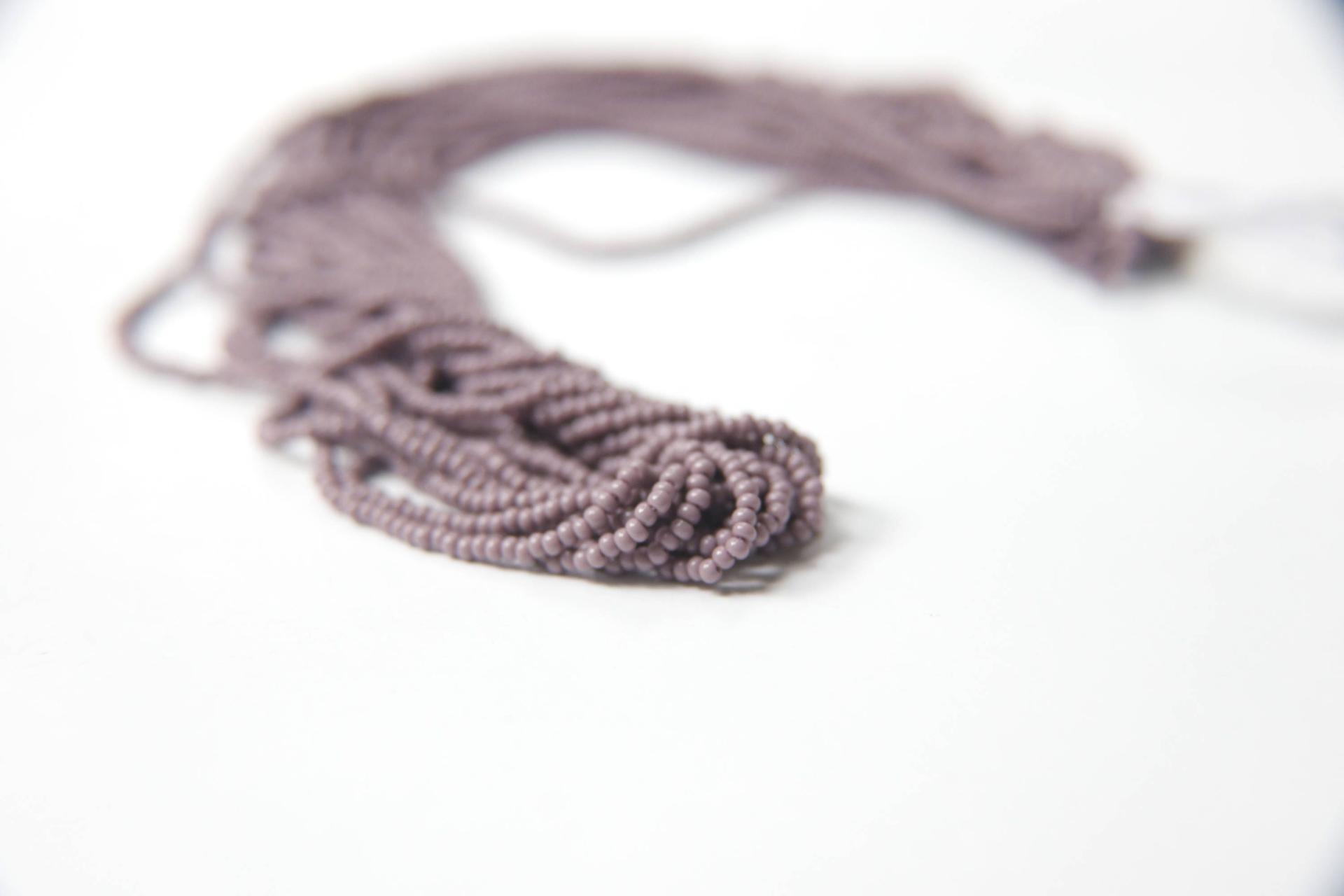 11/0 Czech Seed Bead Opaque Purple 1/5/25 Full hanks Preciosa Ornella loose beads, mix beads, embroidery materials, craft supplies, RARE