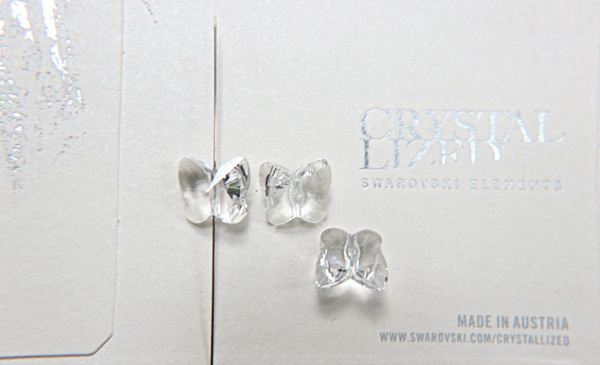 Swarovski Elements 12mm #5754 Crystal Butterfly (7 Colours) 2/12/24/72/144 pieces