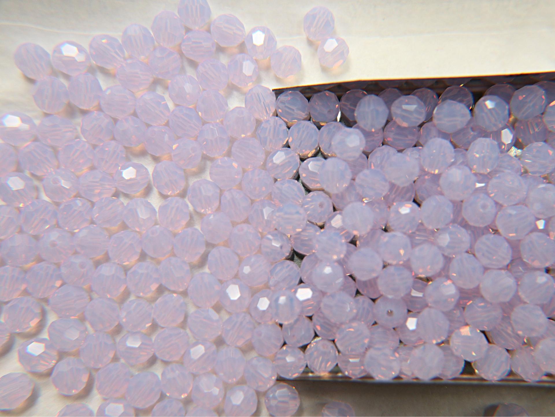 6mm Swarovski Elements Article 5000 Violet Opal Faceted Round Beads 6/12/36/172/44/288/720 Pieces