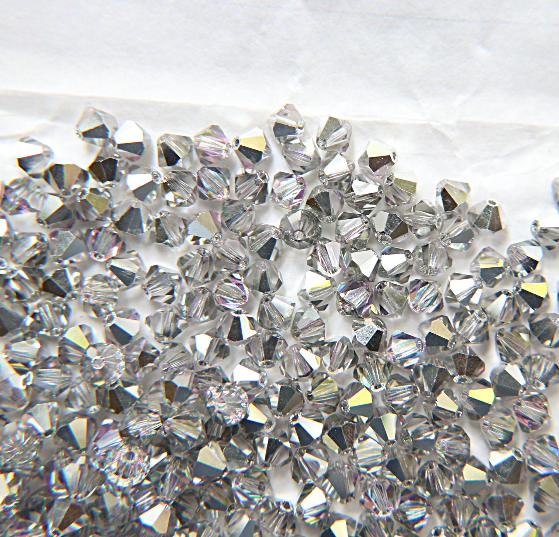 6 mm Crystal Vitrail Light Preciosa Vintage Bicones 12/36/72/144/288 Pieces Jewelry making beads Made in Czech Republic jewelry making