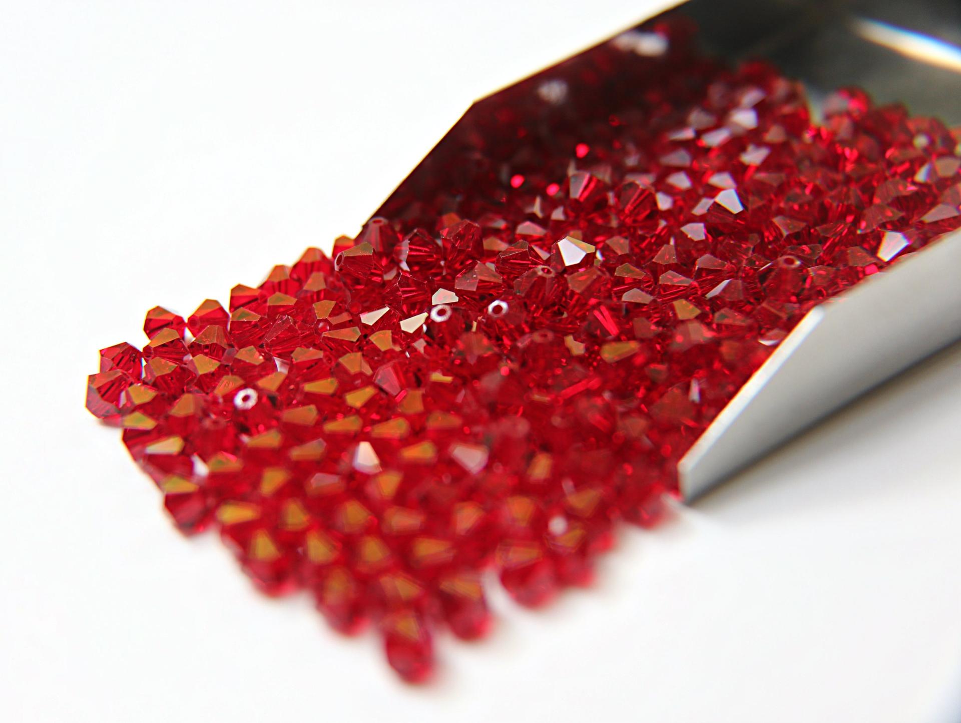 4/5mm Siam Swarovski Bicone 12/36/72/144/432/720 Pieces (208) jewelry making beads, embroidery materials, embellishment findings