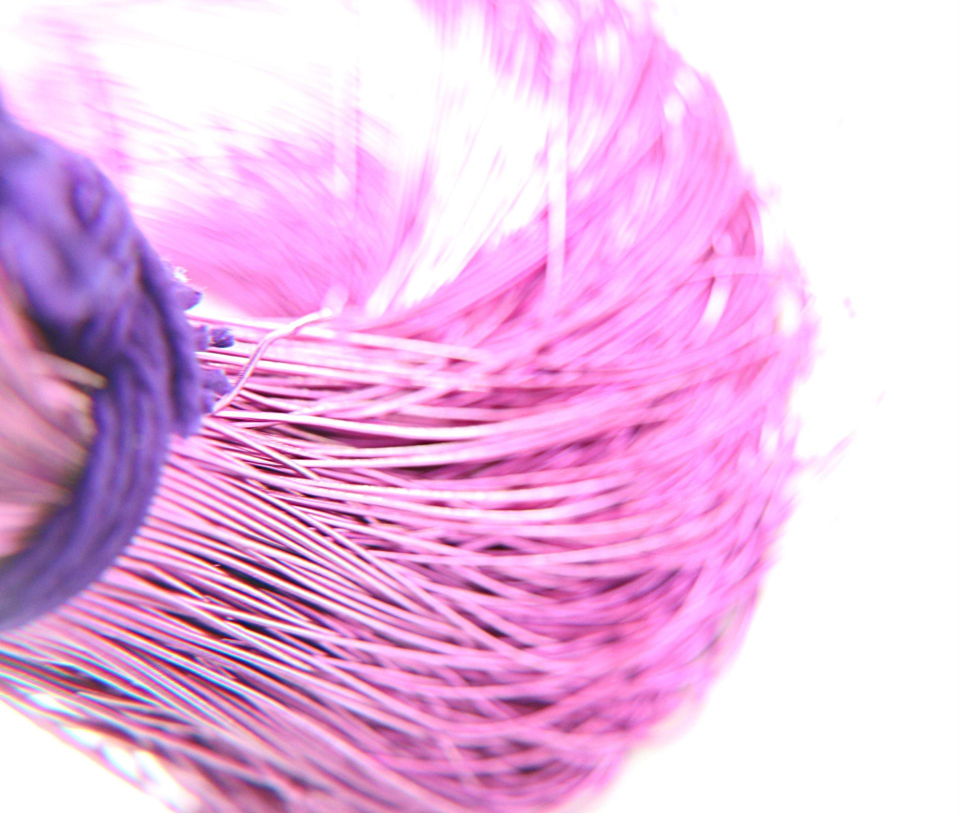 DARK VIOLET Metallic French Wire, Bullion Wire, Gimp Wire 50/100/200/400 Grams, Embroidery Haute Couture materials