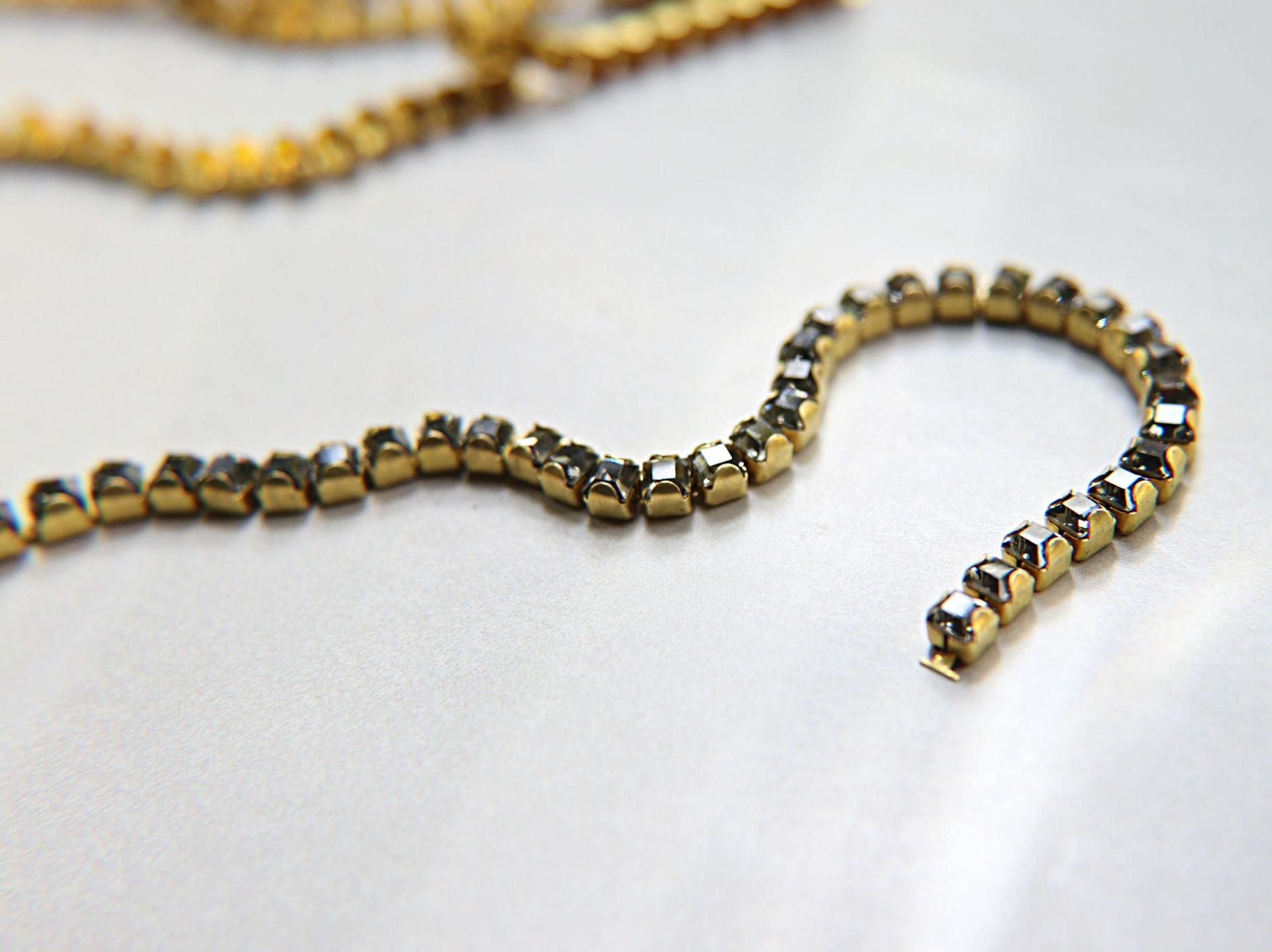 4mm Square Swarovski fancy Rhinestone Chain in Black Diamond 0.5/1 Meter Brass/Vintage Black Settings Wedding Bridal Supplies|Decoration