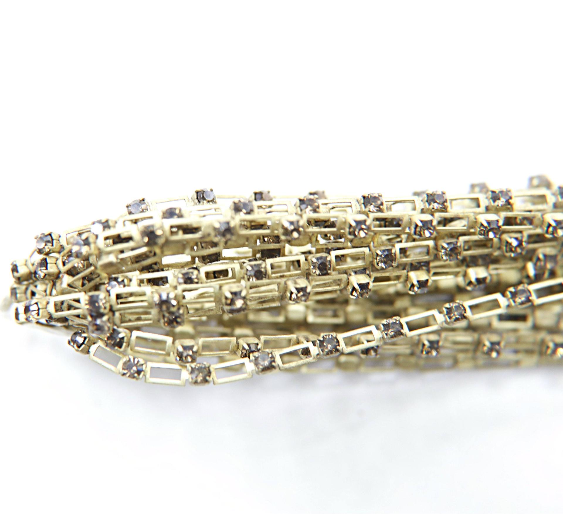 12 SS Vintage Fancy Rhinestone Chain Swarovski in Smoky Quartz (225) 3mm 0.5/1/2/5 Meters