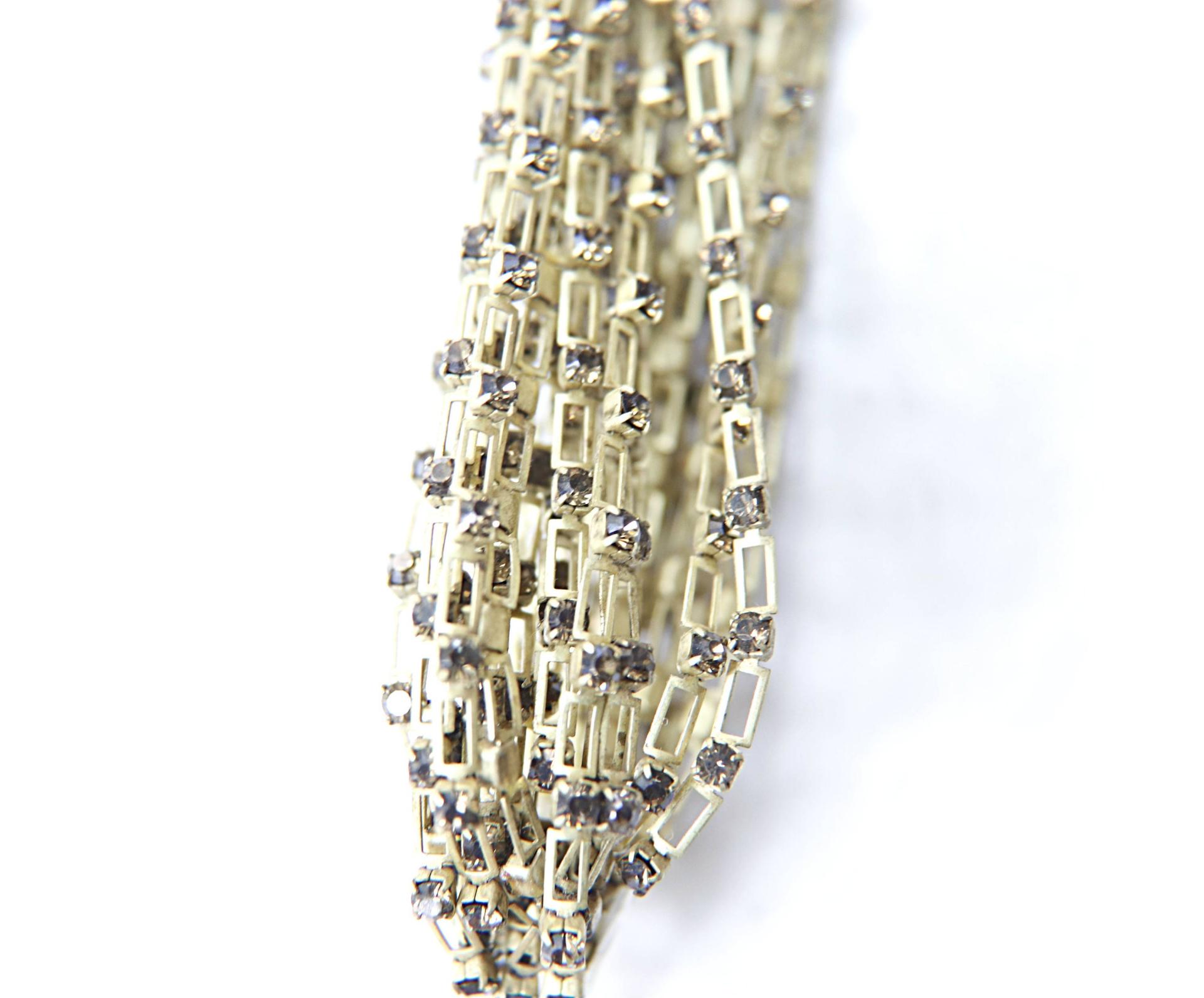 12 SS Vintage Fancy Rhinestone Chain Swarovski in Smoky Quartz (225) 3mm 0.5/1/2/5 Meters