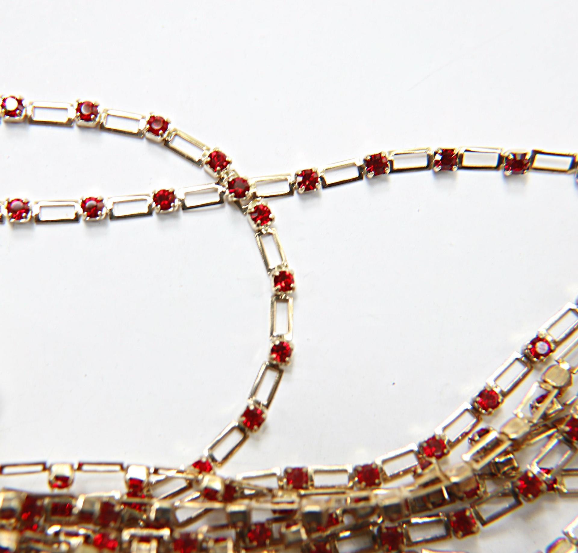 Vintage Swarovski Cupchains 272R4 - Round String 12ss in Light Siam (3mm) 0.5/1/2/5 Meters Wedding Bridal Supplies|Jewelry Making|Decoration