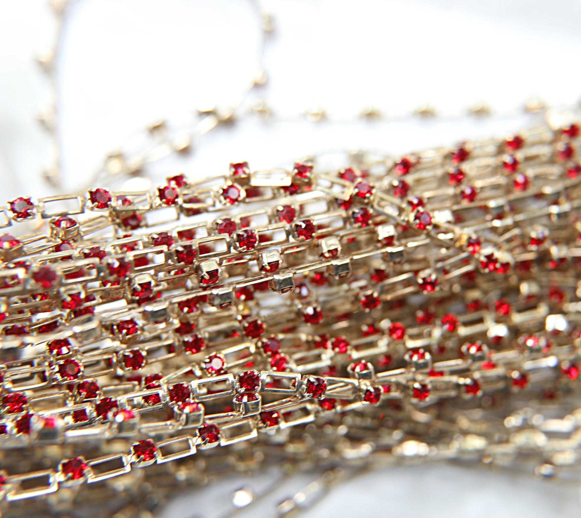 Vintage Swarovski Cupchains 272R4 - Round String 12ss in Light Siam (3mm) 0.5/1/2/5 Meters Wedding Bridal Supplies|Jewelry Making|Decoration