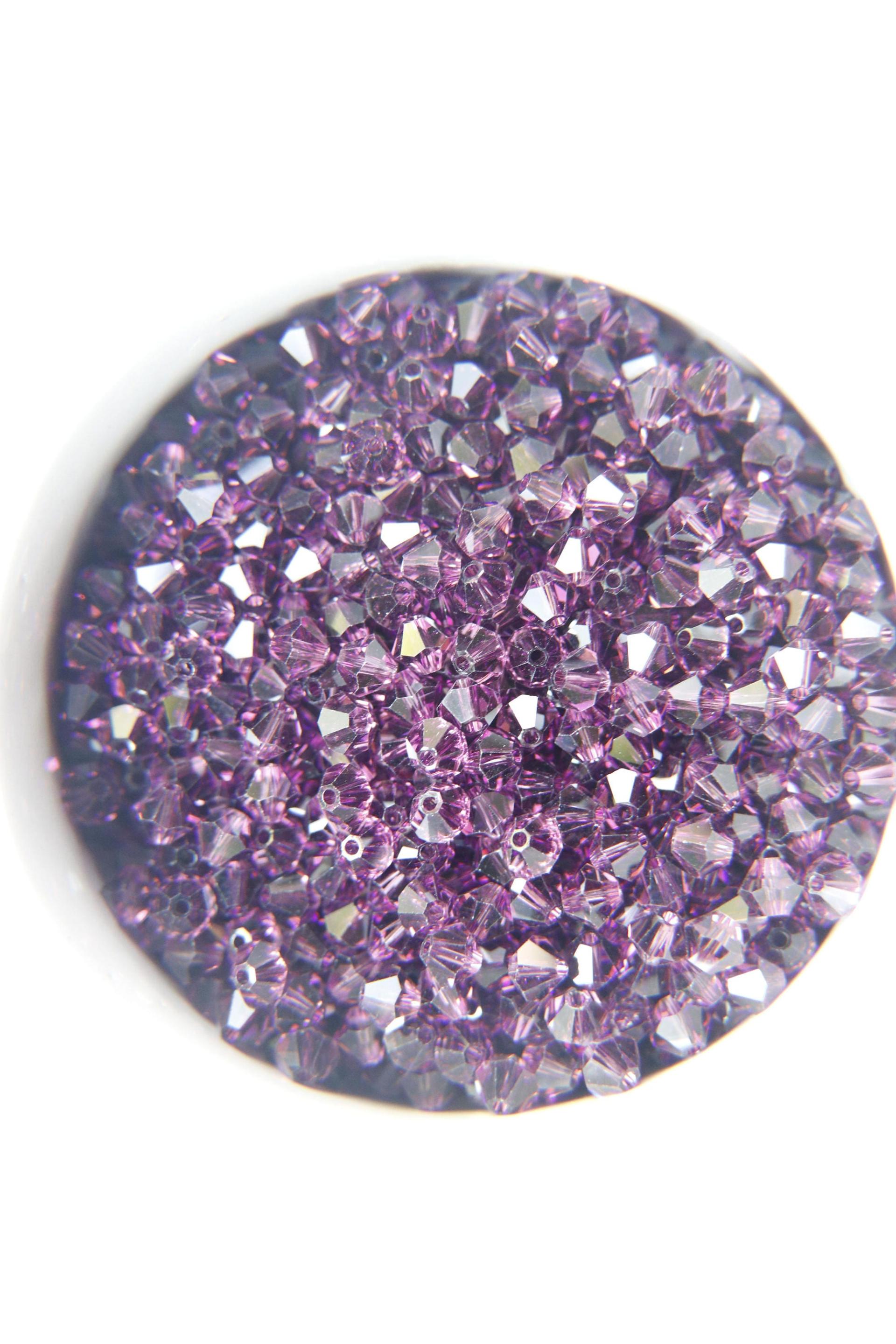 2.5mm Amethyst Swarovski Bicone 36/72/144/432/1000 Pieces Jewelry findings, embroidery materials, jewelry making, rare beads, craft supply