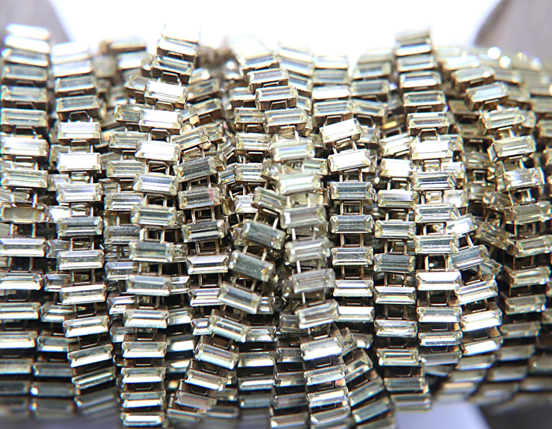 Swarovski Snake Baguette chain 7x3 mm in Jonquil (213) settings in Brass 0.5/1/2 Meters Wedding Bridal Supplies|Jewelry Making|Decoration
