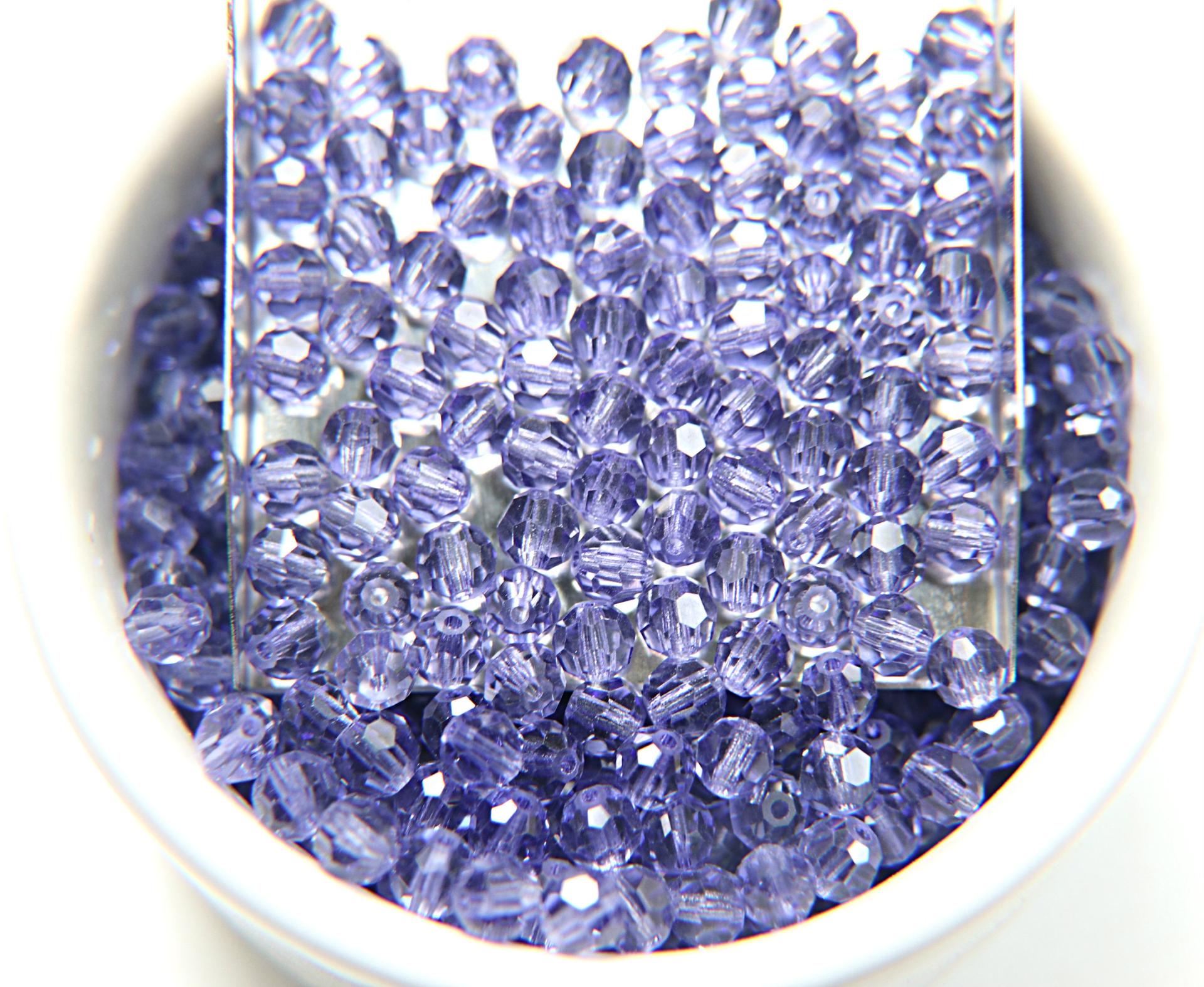 5mm Swarovski Elements Article 5000 Tanzanite Faceted Round Beads 6/12/36/172/44/288/720 Pieces