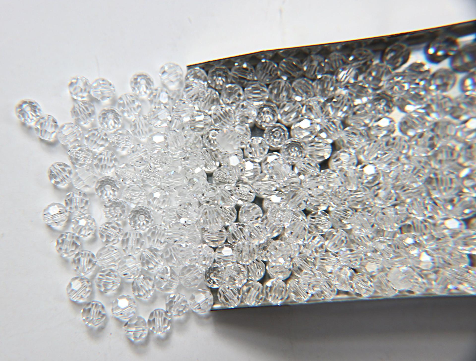 5mm Swarovski Elements Article 5000 Crystal Faceted Round Beads 6/12/36/172/44/288/720 Pieces