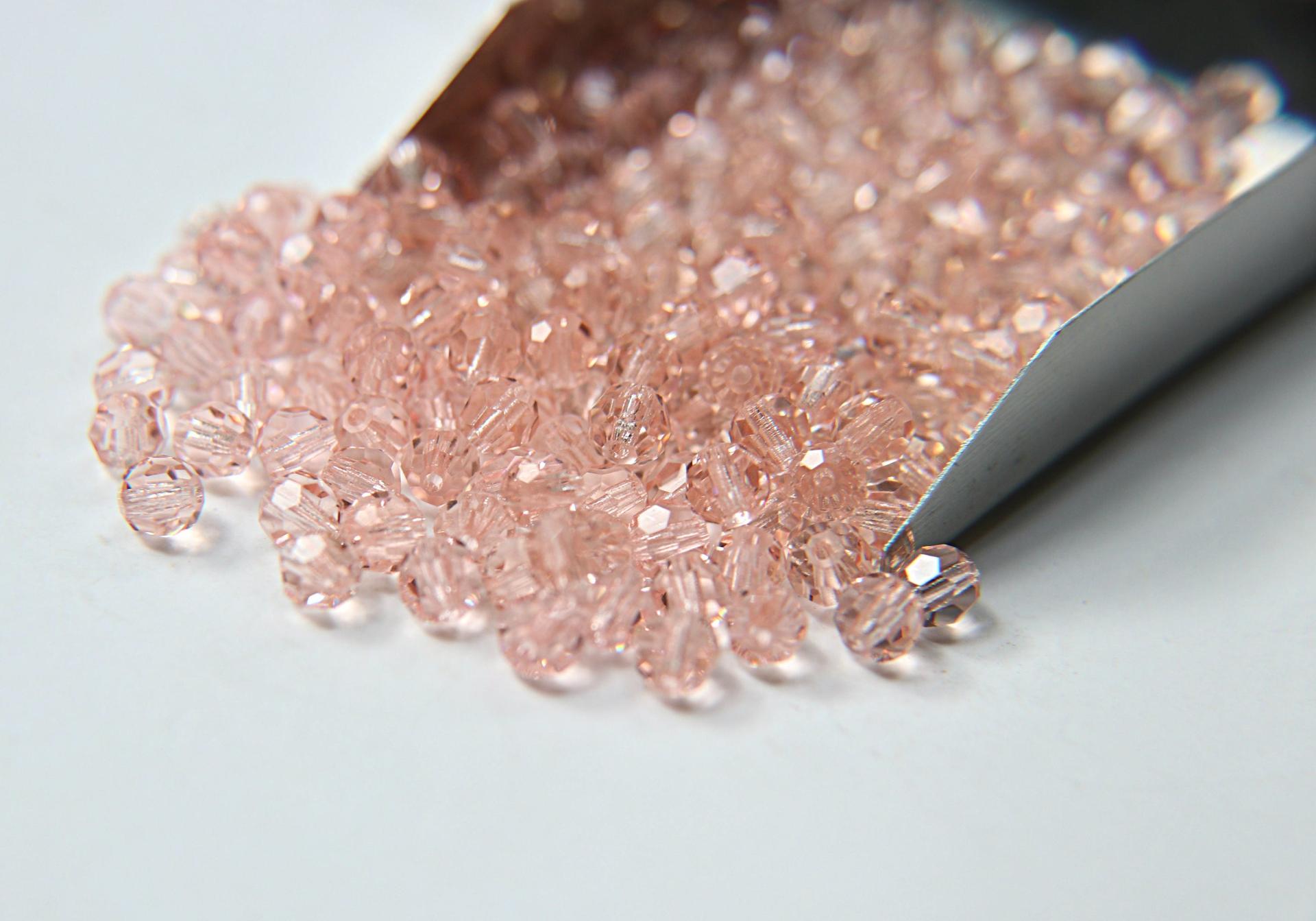 5mm Swarovski Elements Article 5000 Blush Rose Faceted Round Beads 6/12/36/172/44/288/720 Pieces