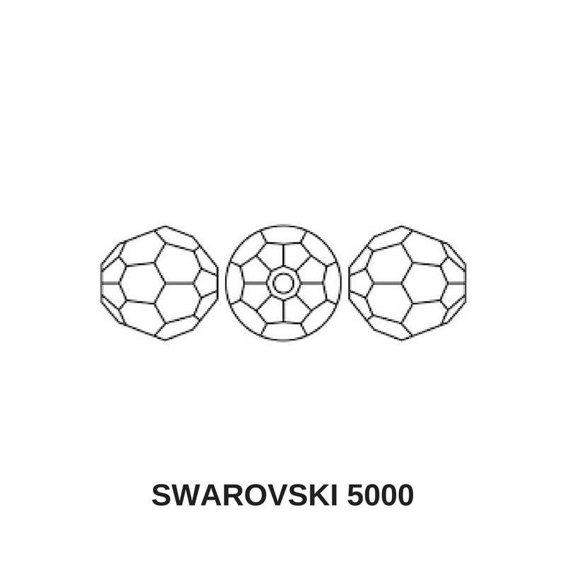 6mm Swarovski Elements Article 5000 Crystal Aurum 2X Faceted Round Beads 6/12/36/172/44/288/720 Pieces