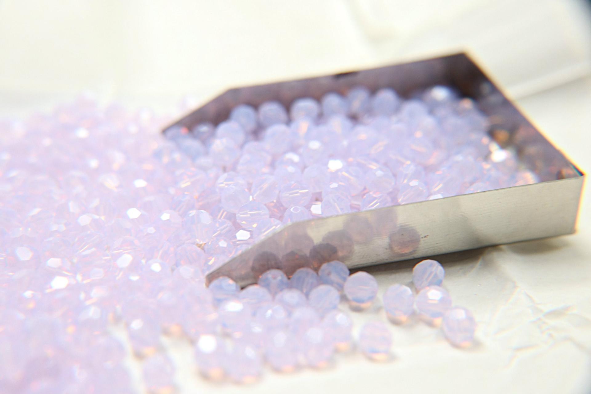6mm Swarovski Elements Article 5000 Violet Opal Faceted Round Beads 6/12/36/172/44/288/720 Pieces