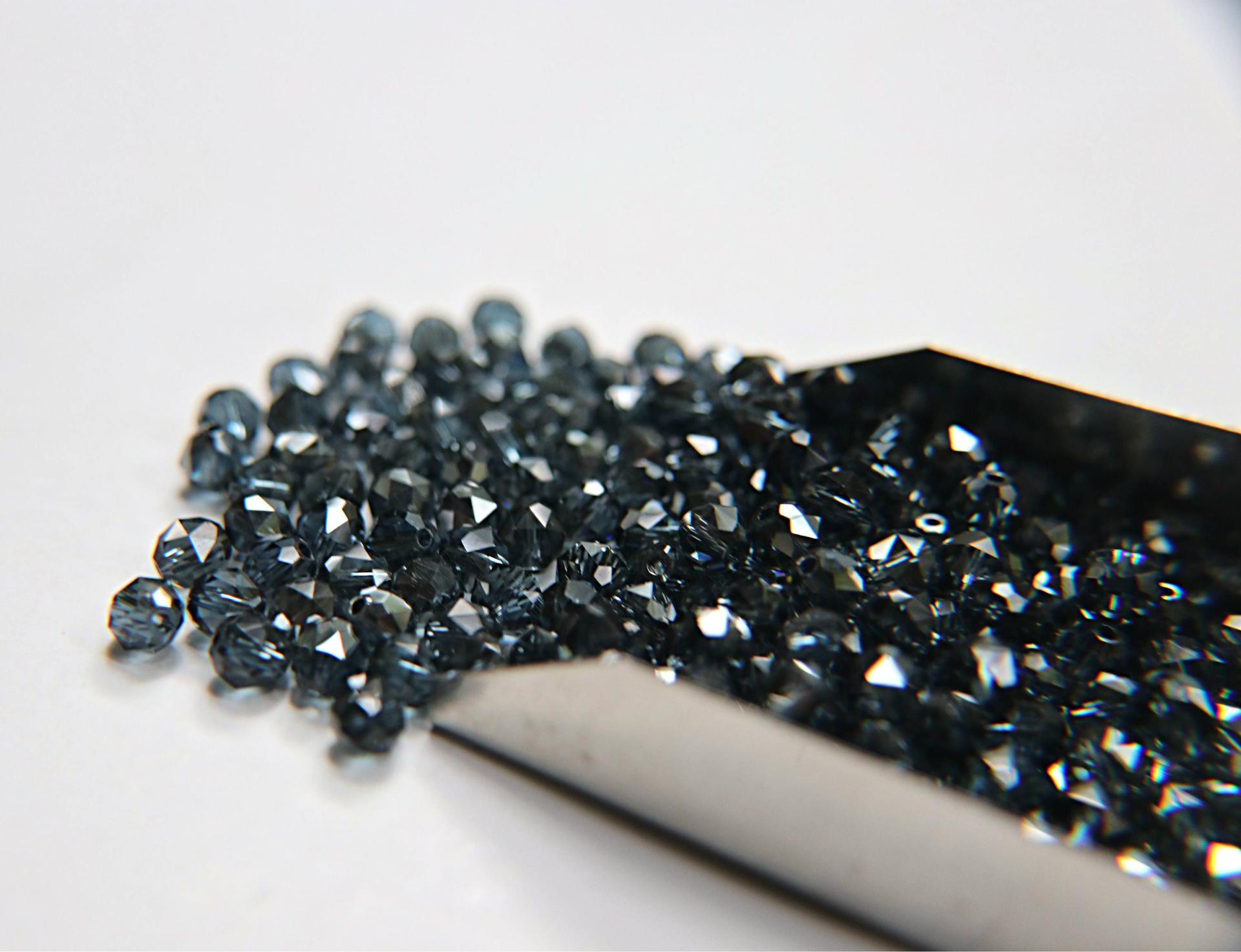 6mm Swarovski Elements Article 5025 Montana SATIN Faceted Oval Bead 6/12/36/172/44/288/720 Pieces