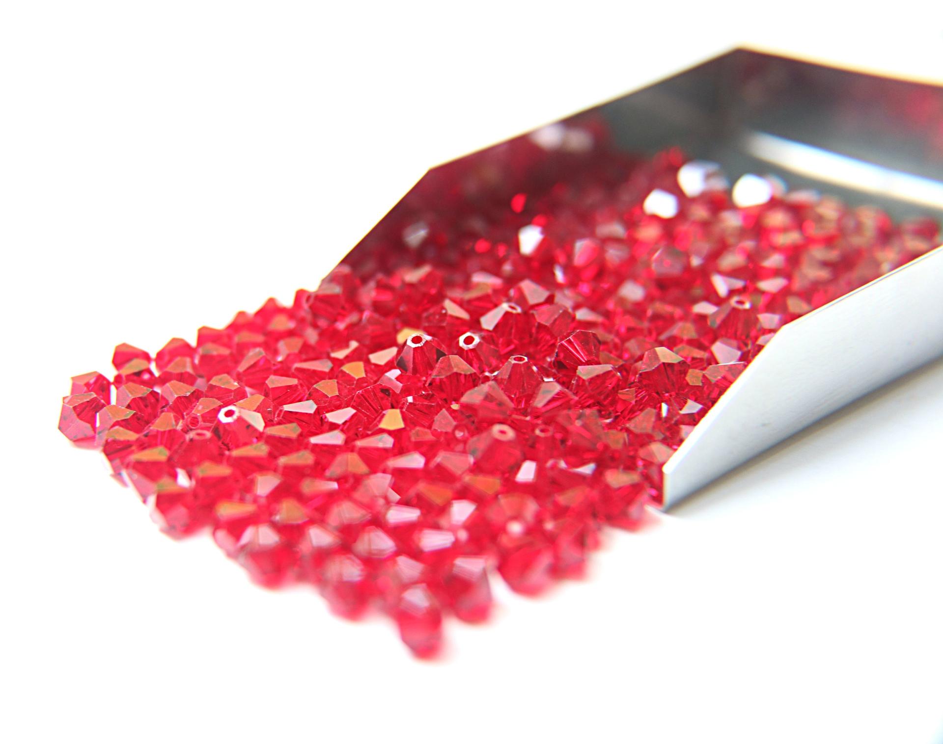 4/5mm Siam Swarovski Bicone 12/36/72/144/432/720 Pieces (208) jewelry making beads, embroidery materials, embellishment findings
