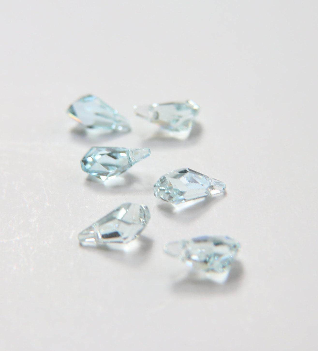 13mm 6015 Swarovski Pendants (10 Colors) Fancy Polygon Teardrop drop Pendant 2/6/12/36 Pieces