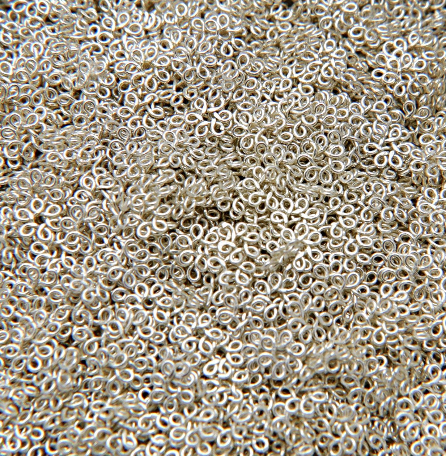 Silver Plated Handmade Brass Flower Beads 5/10/100/500 Grams 4.5/5/5.5 mm Haute Couture embroidery materials, wedding decoration, sequins
