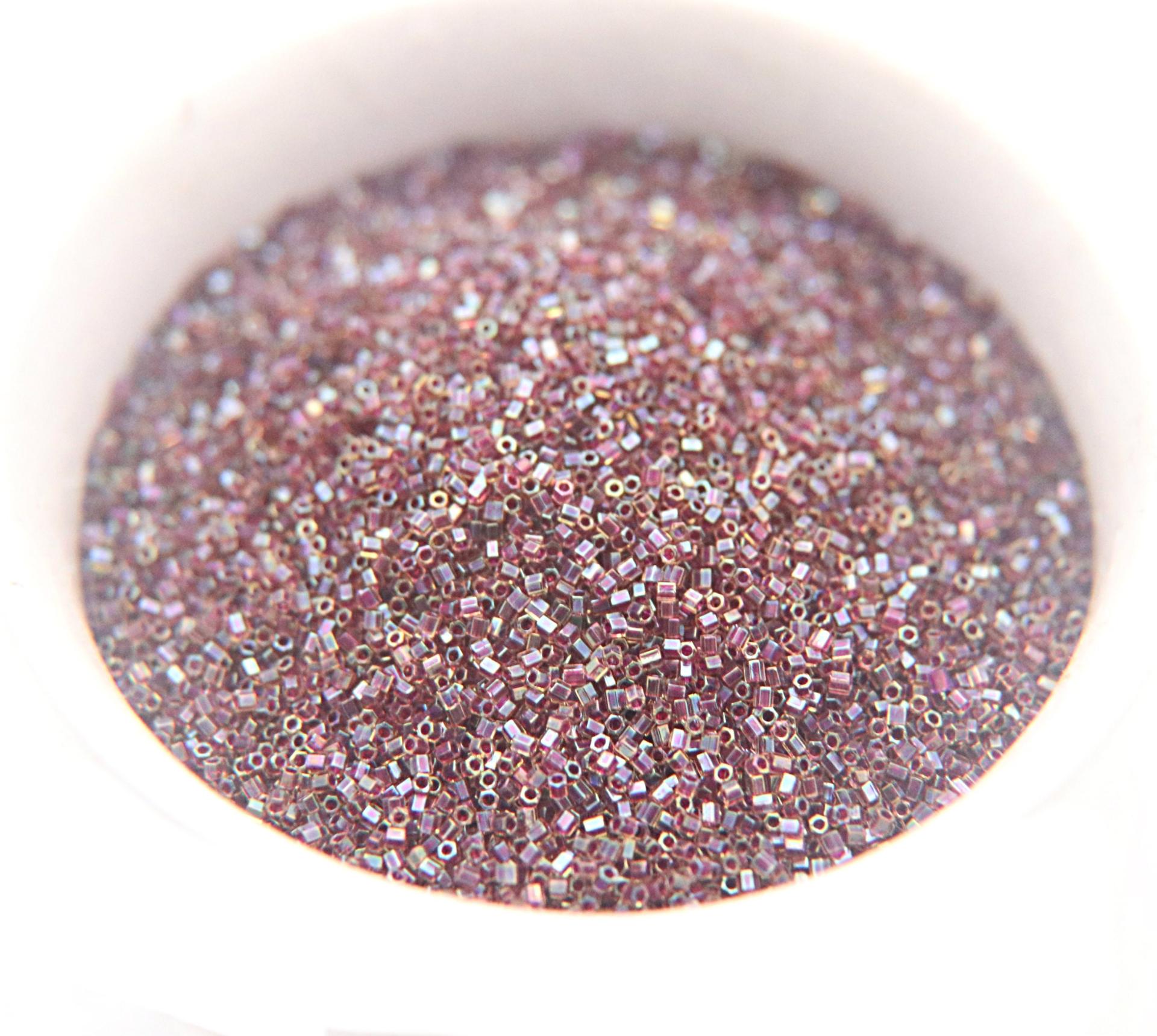 15/0 Miyuki Delica 3 Cuts Wine Lined Peridot Luster Japanese Beads 10/20/50/100 Grams embroidery premium material