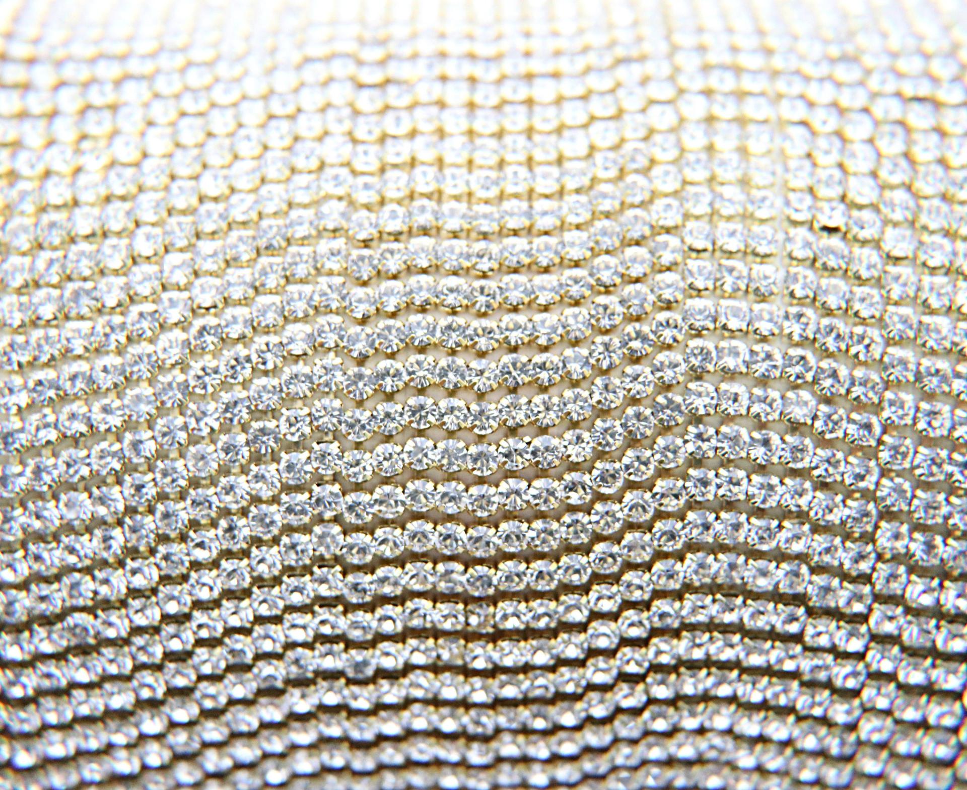 10ss/12ss Swarovski Close Cup Chain in Crystal Xillion Made in Austria 0.5/1/2/5 Meters rare couture material Bridal Supplies|Jewelry Making