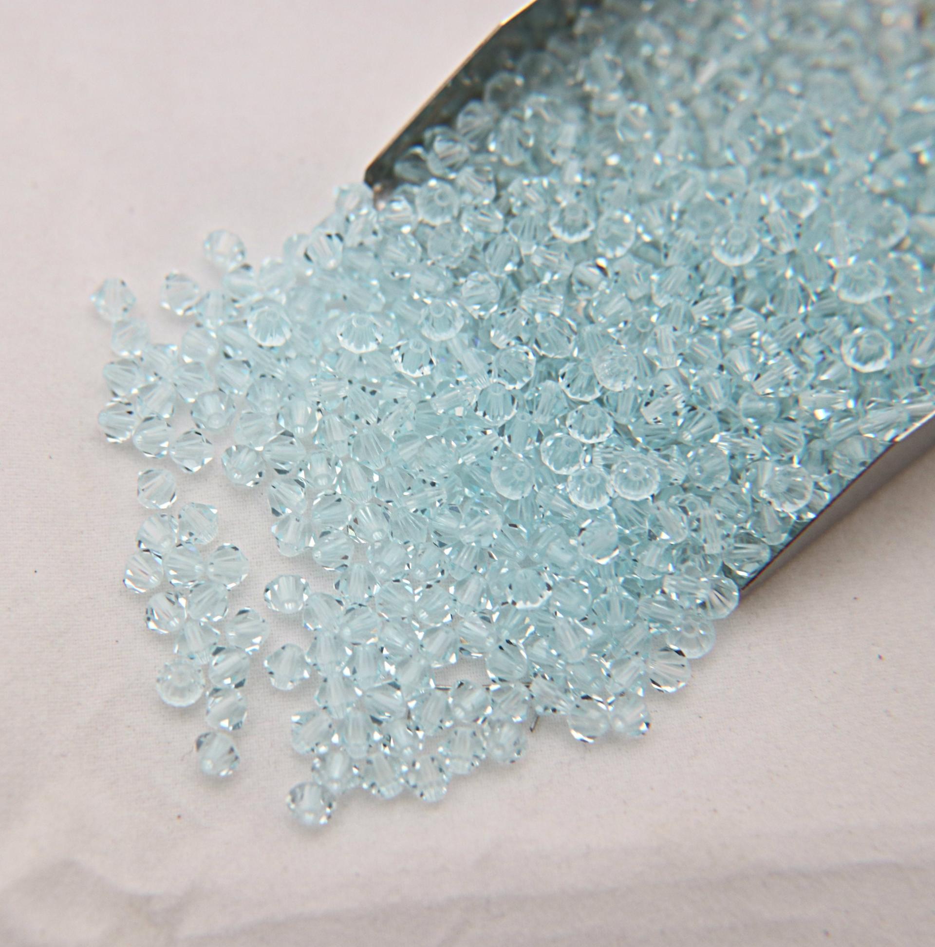 3mm Light Azore Swarovski Bicone beads 36/72/144/432/720 Pieces (361) Jewelry findings, embroidery materials, jewelry making, rare beads
