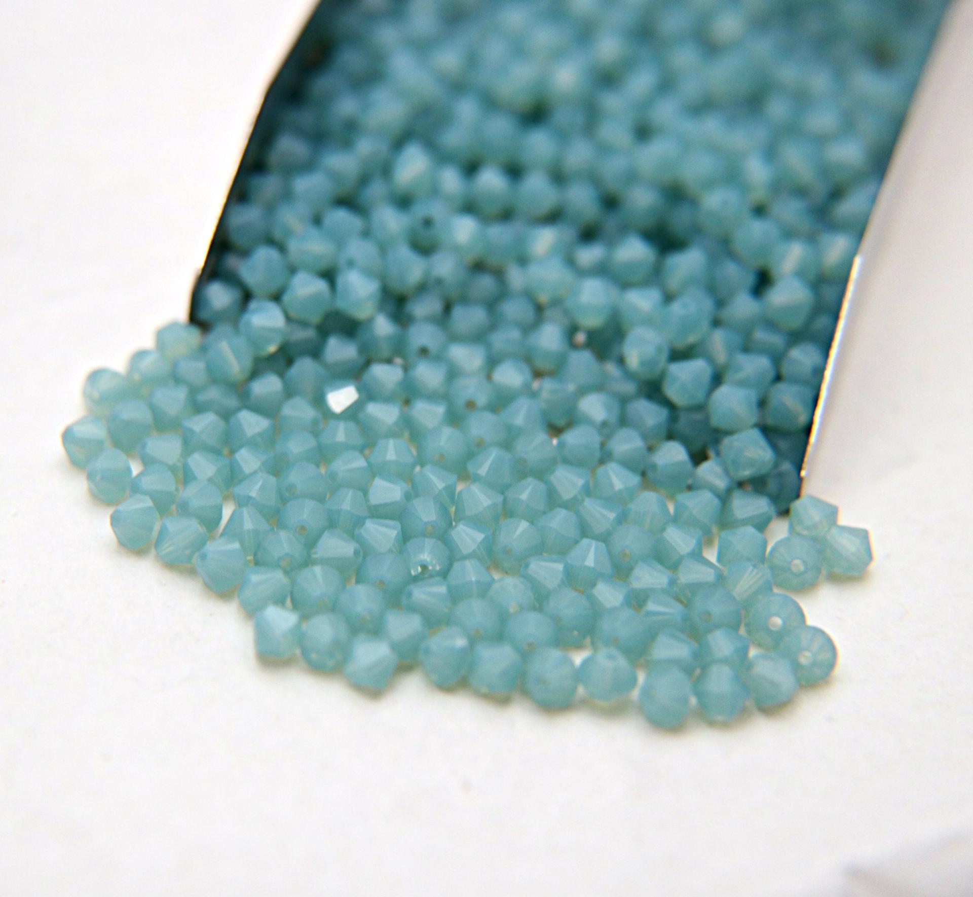 4mm Pacific Opal Swarovski Bicone Cuts 36/72/144/432/720 Pieces loose beads (390) embroidery materials, couture beading