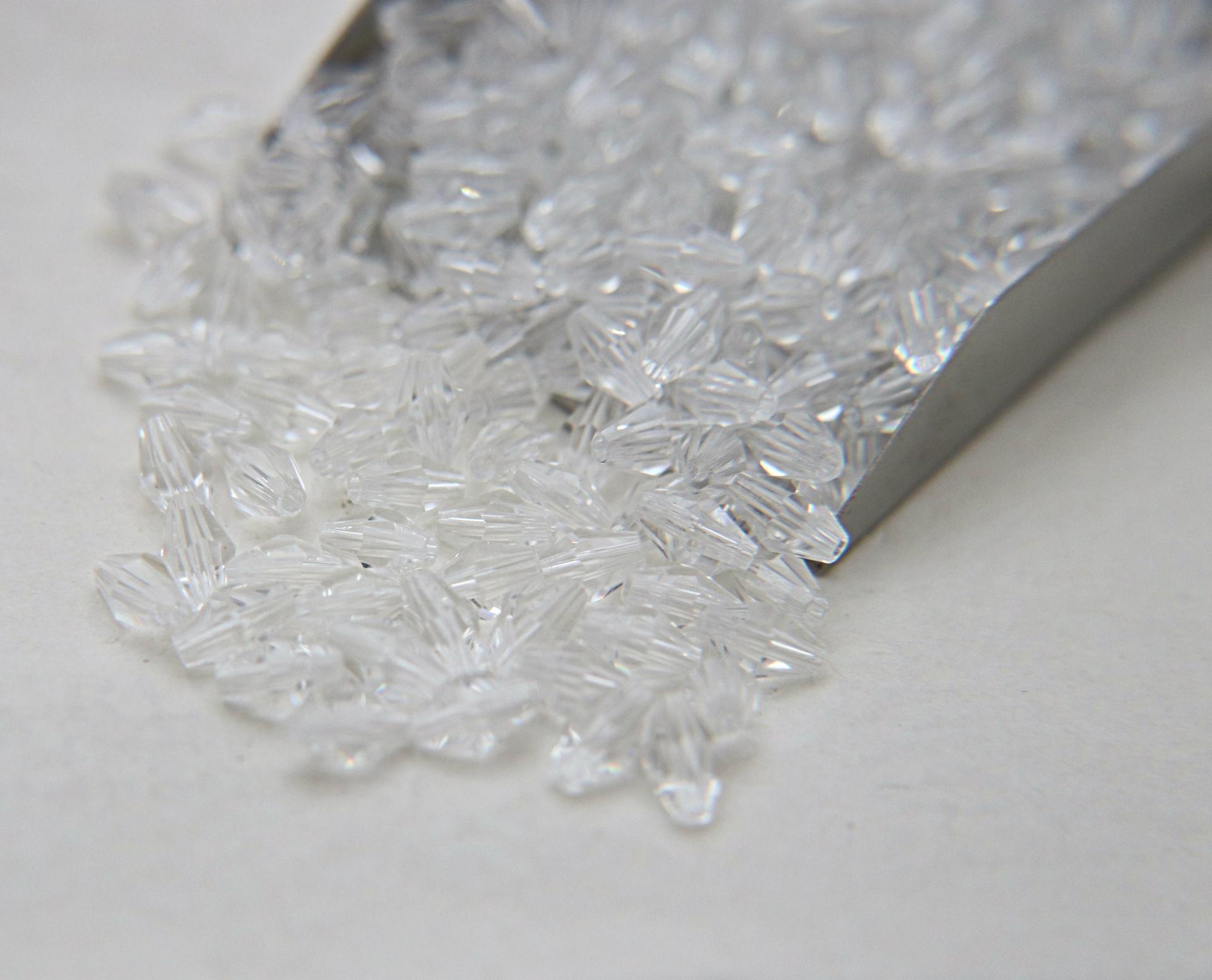 Swarovski 5205 7x5mm Crystal Elongated Bicone 20/72/144/432/1000 Pieces jewelry making Vintage beads embroidery materials, jewelry making