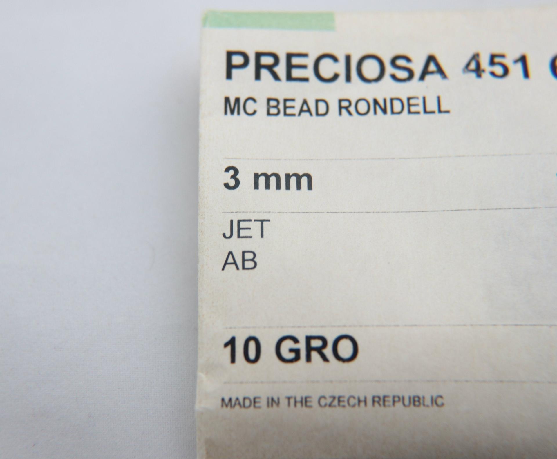 3mm Preciosa JET AB rainbow Bicones beads 36/72/144/432/720 Pieces jewelry making findings, embroidery materials, couture embellishment