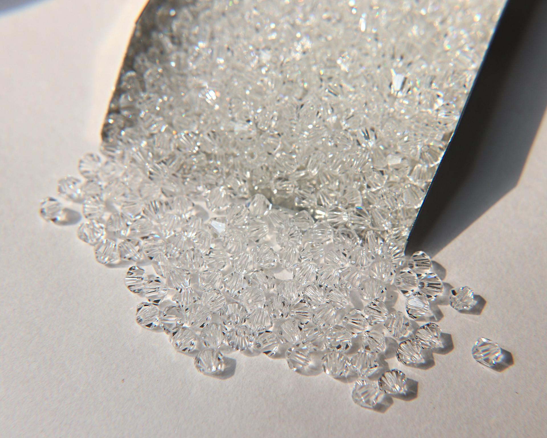 3mm Crystal Swarovski Bicone beads Cuts 72/144/432/1000 Pieces (001) Jewelry findings, embroidery materials, jewelry making, rare beads