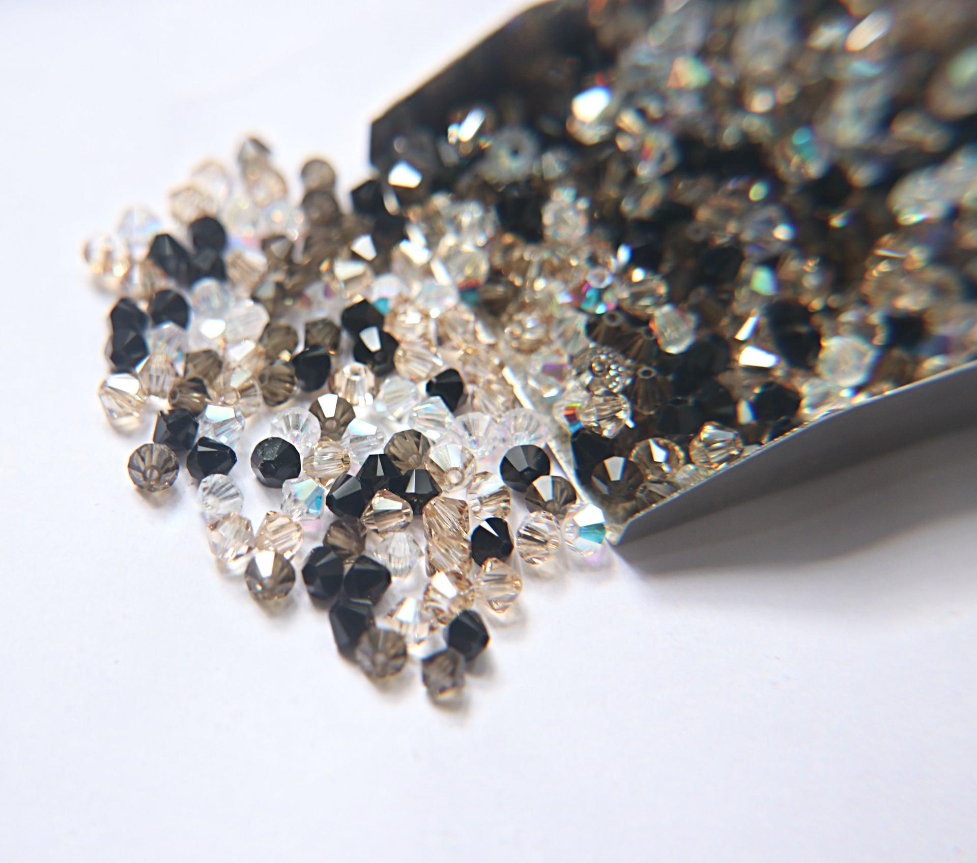 4mm Pharaoh's Riches Designer Mixes Swarovski Bicone beads 36/72/144/432/720 Pieces loose beads, mix beads, embroidery materials, craft
