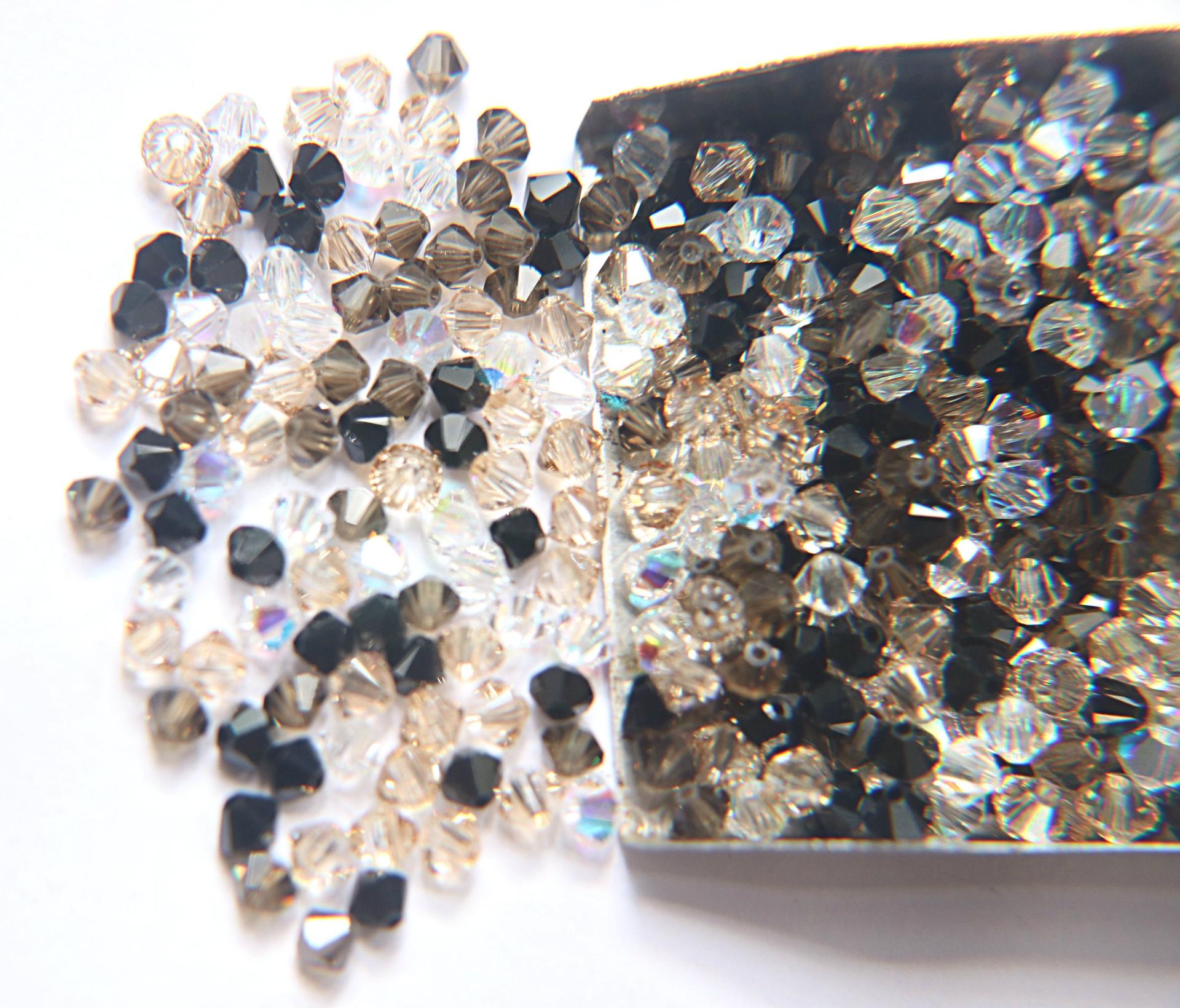 4mm Pharaoh's Riches Designer Mixes Swarovski Bicone beads 36/72/144/432/720 Pieces loose beads, mix beads, embroidery materials, craft