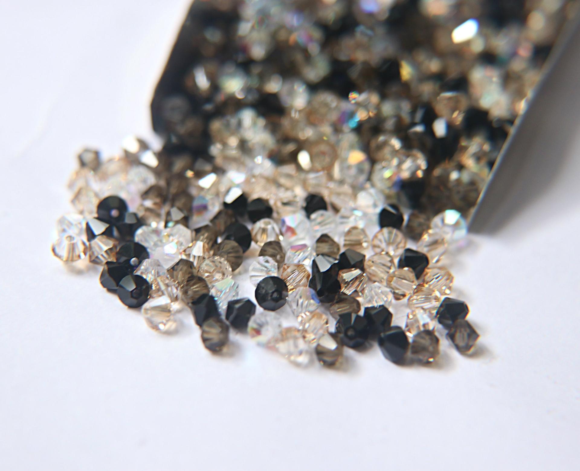 4mm Pharaoh's Riches Designer Mixes Swarovski Bicone beads 36/72/144/432/720 Pieces loose beads, mix beads, embroidery materials, craft