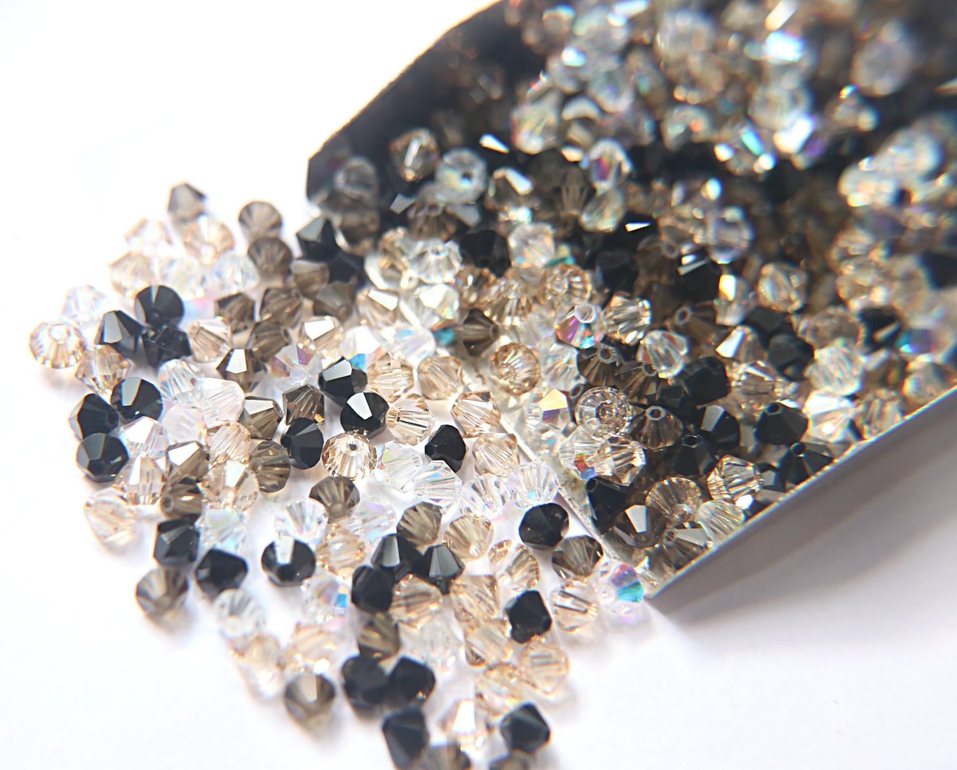 4mm Pharaoh's Riches Designer Mixes Swarovski Bicone beads 36/72/144/432/720 Pieces loose beads, mix beads, embroidery materials, craft